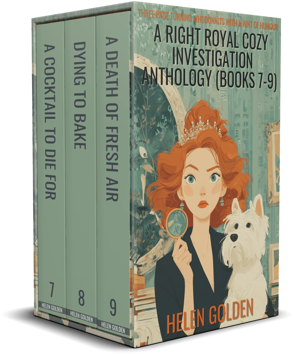 A Right Royal Cozy Investigation Books 7–9 ebook set cover by Helen Golden