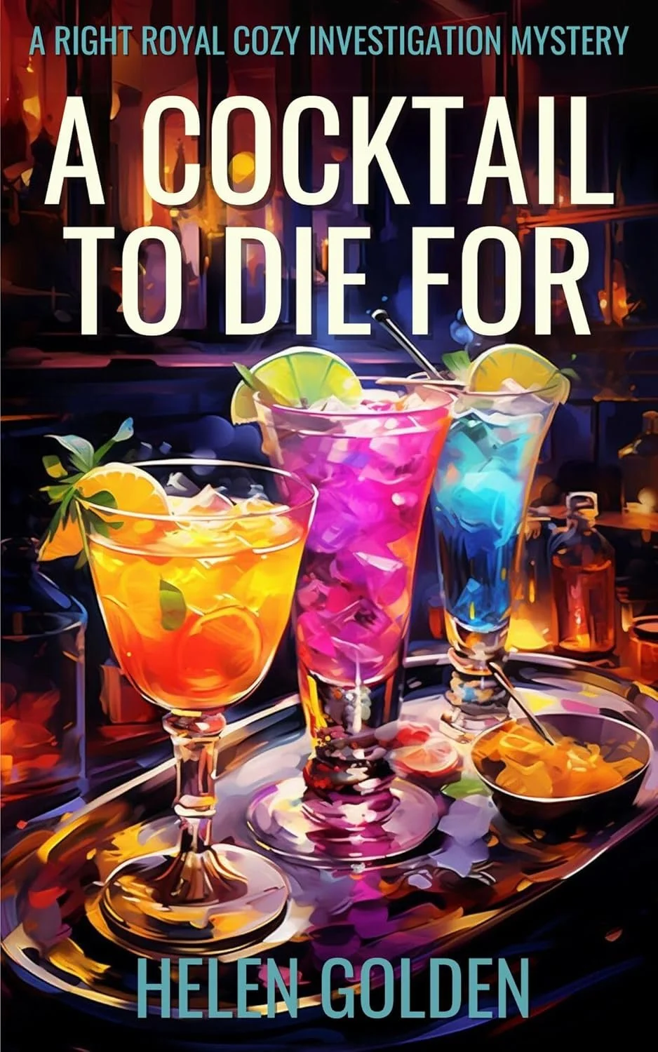 A Cocktail To Die For book cover by Helen Golden