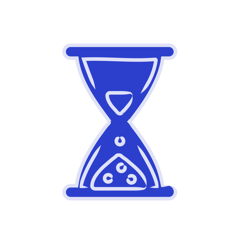 MenoCert icon hourglass