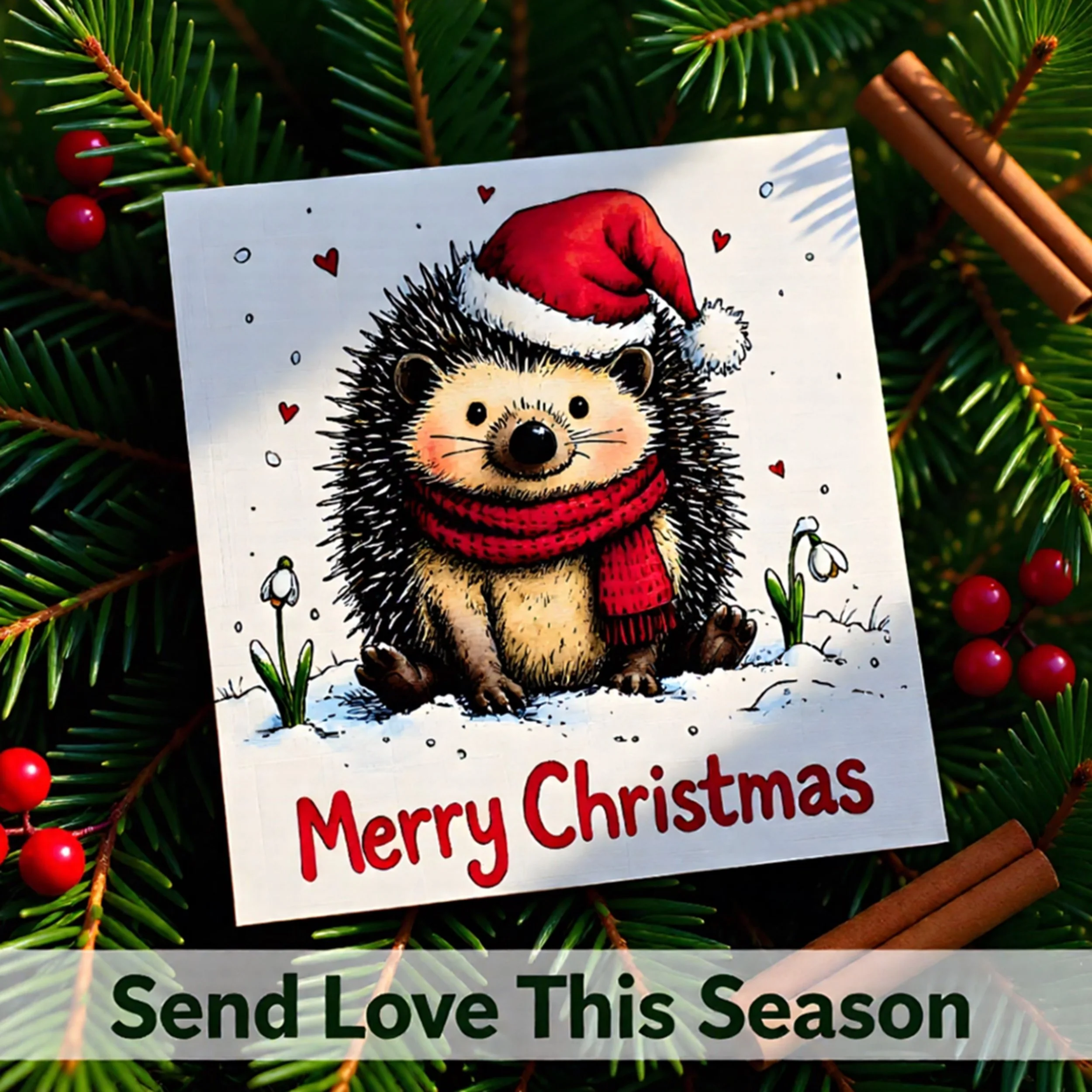 Merry Christmas Hedgehog four.jpg