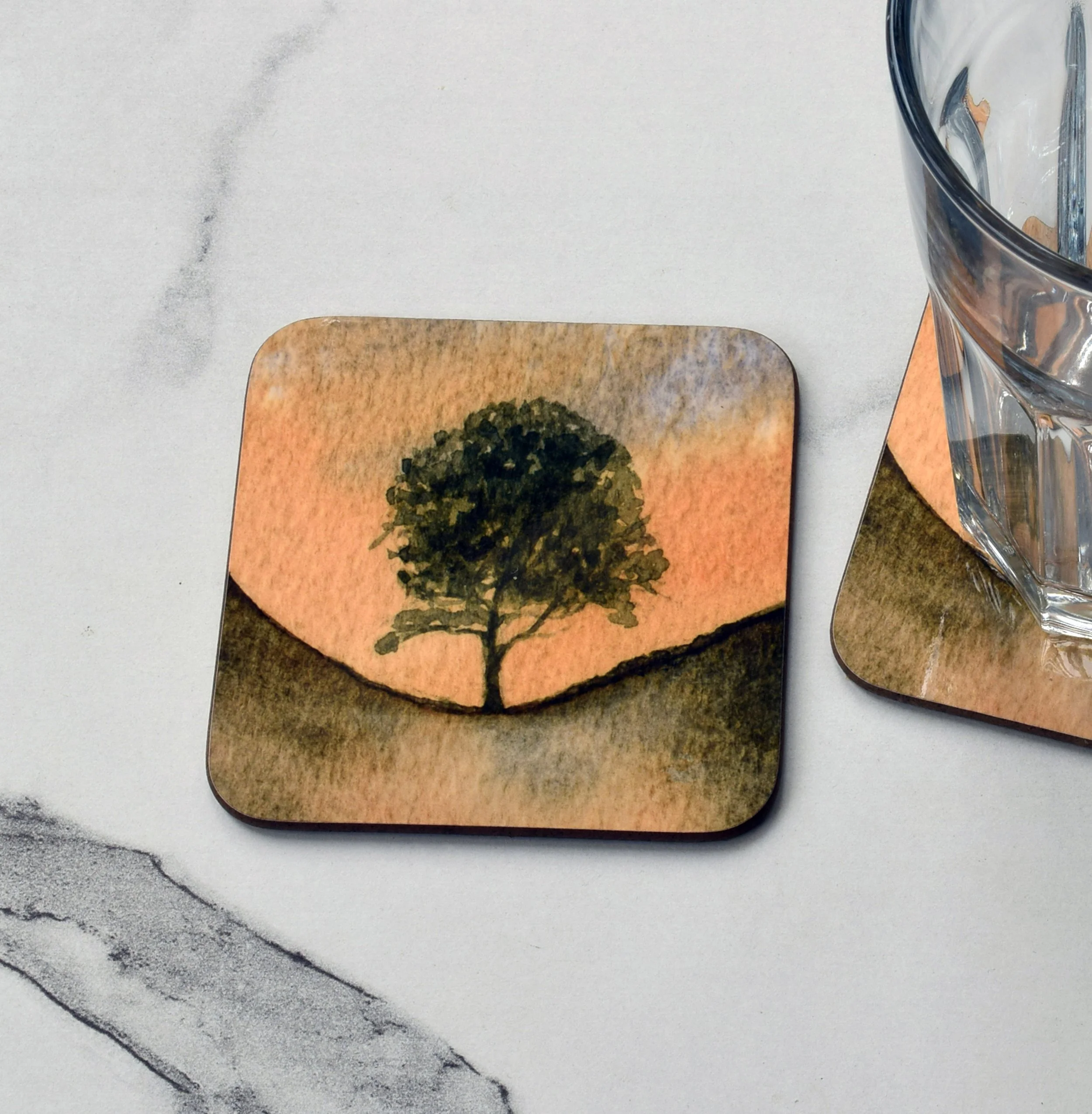 Orange Sycamore Gap coaster two.jpg