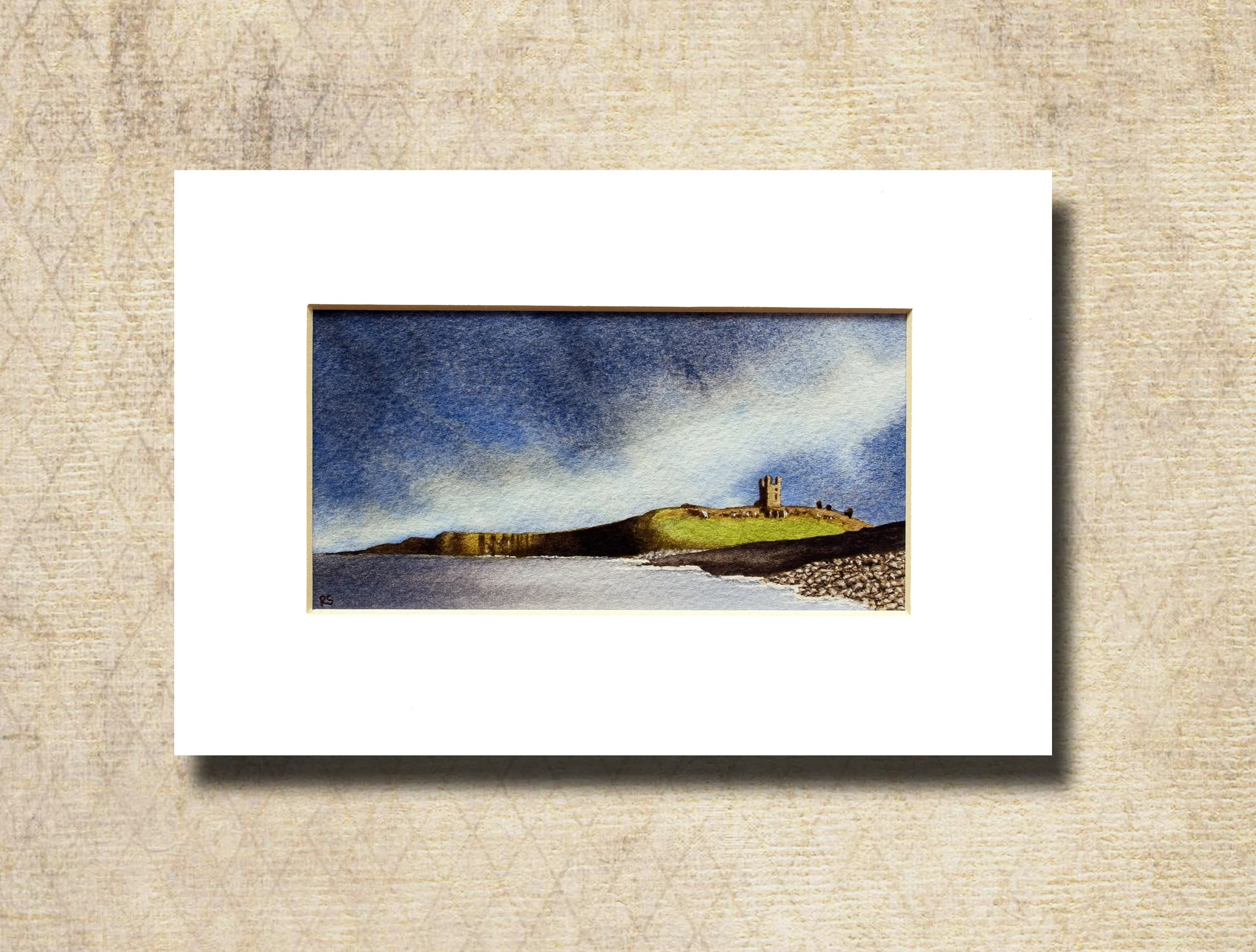 The view from Embleton, original watercolour painting