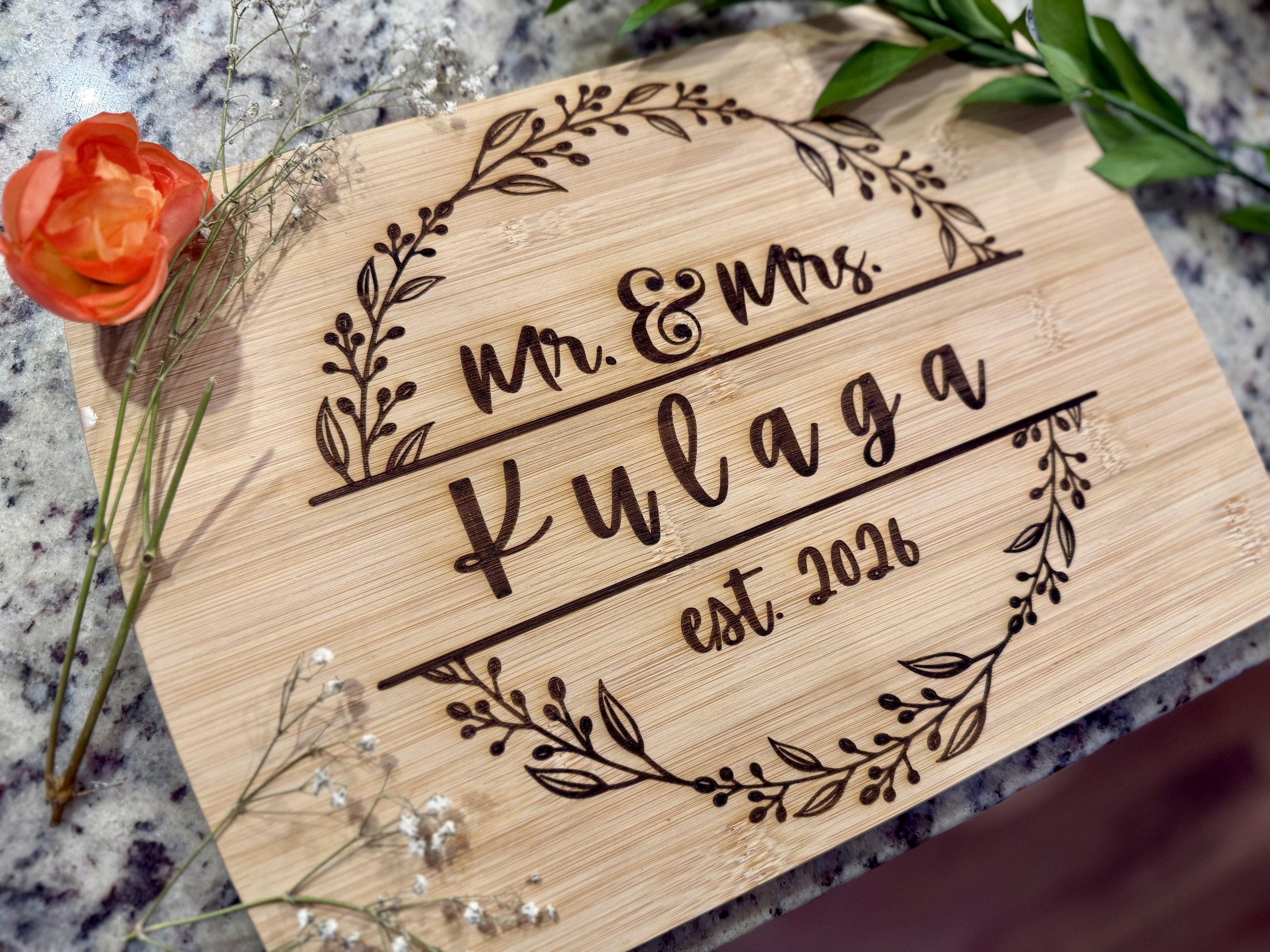 Personalized Charcuterie Board