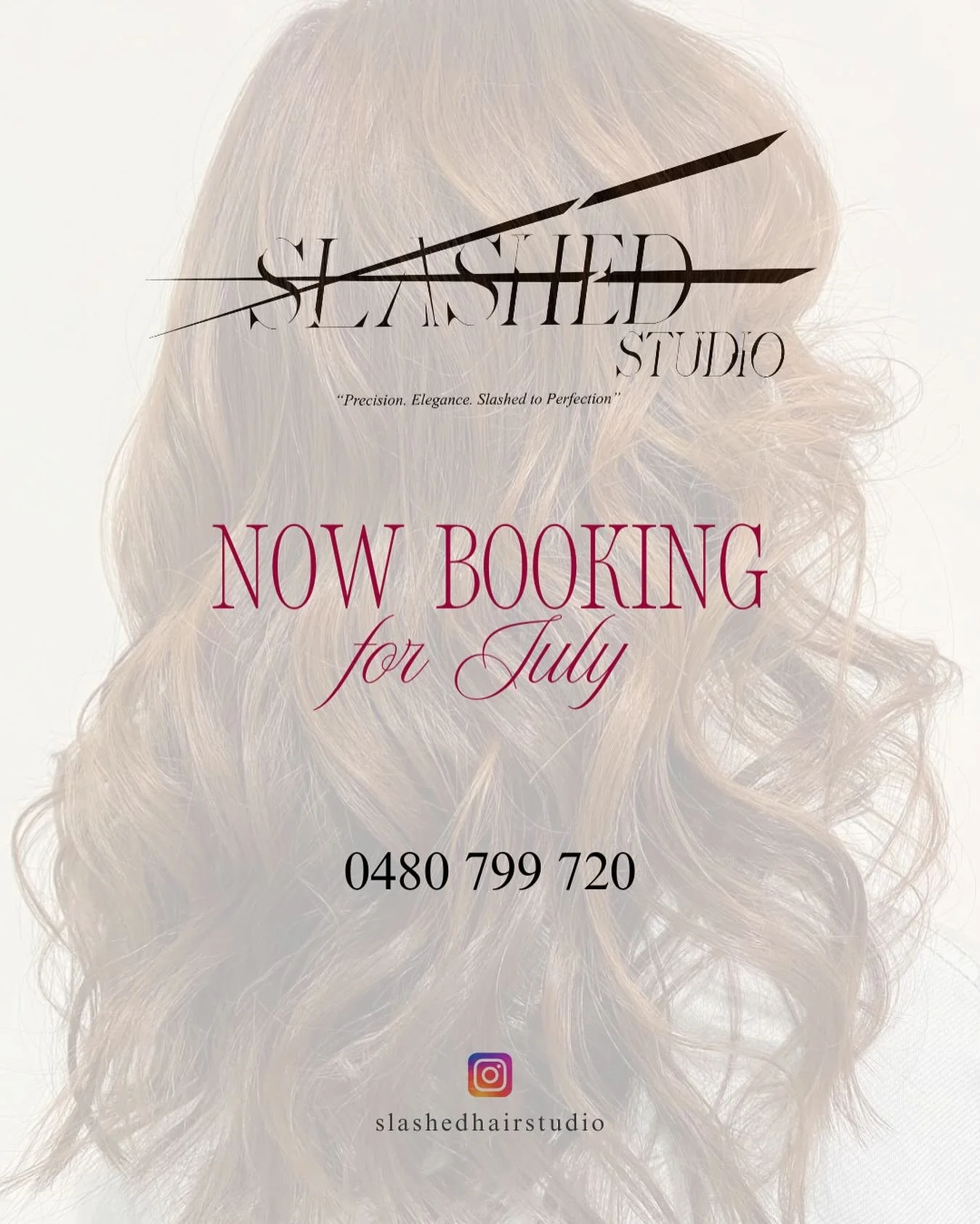 Now taking bookings for July
Tuesday: 9:00am - 6:00pm
Wednesday: 11:00am - 8:00pm 
Thursday: 9:00am - 6:00pm 
Saturday: By appointment only