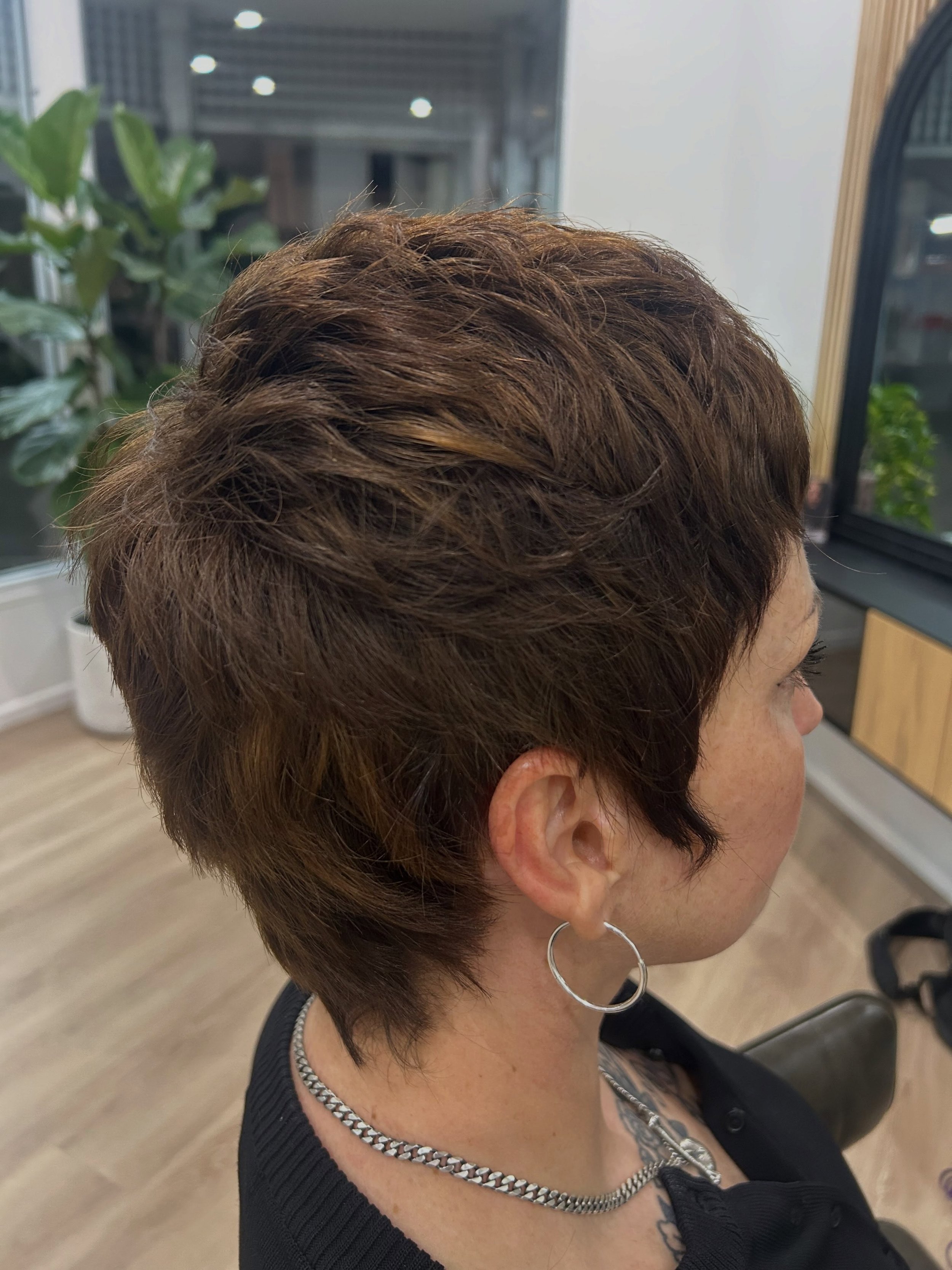 Another Black Box Dye Removal 💁🏻&zwj;♀️💁🏻&zwj;♀️💁🏻&zwj;♀️

Had the pleasure of starting to remove the black box dye from the lovely Bella from @_saintmassage hair. 

Shout out, she&rsquo;s amazing at what she does and highly recommend you go an
