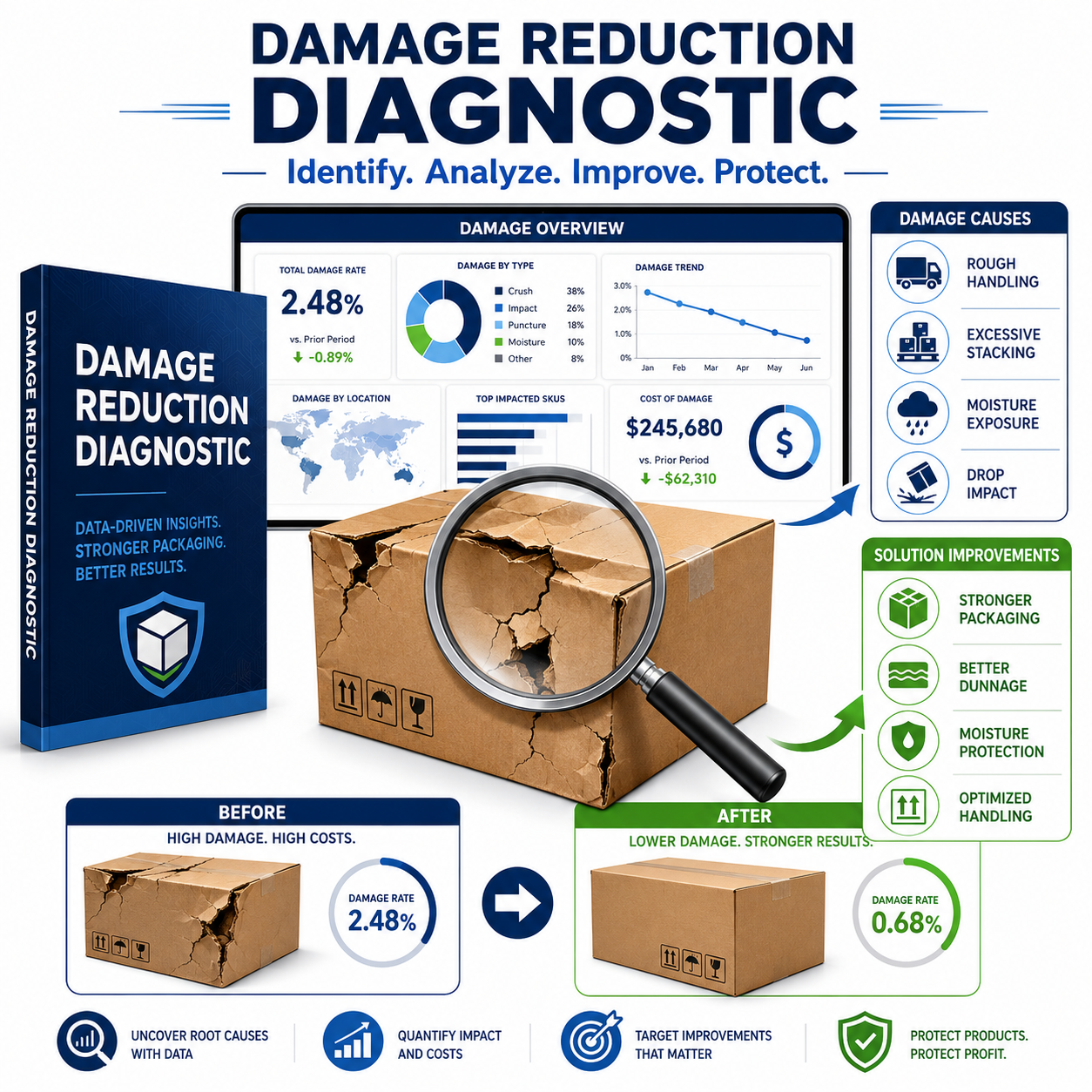 Damage Reduction Diagnostic