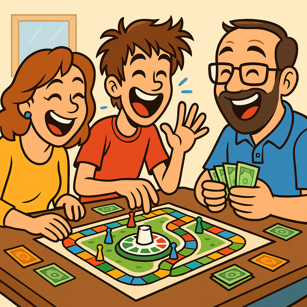 Family Game Night: Where Pegs, Pinkies, and Pride Collide