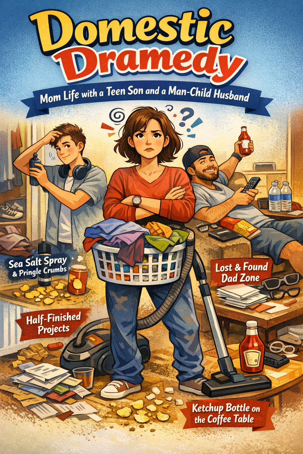 Domestic Dramedy: Mom Life with a Teen Son and a Man-Child Husband&nbsp;