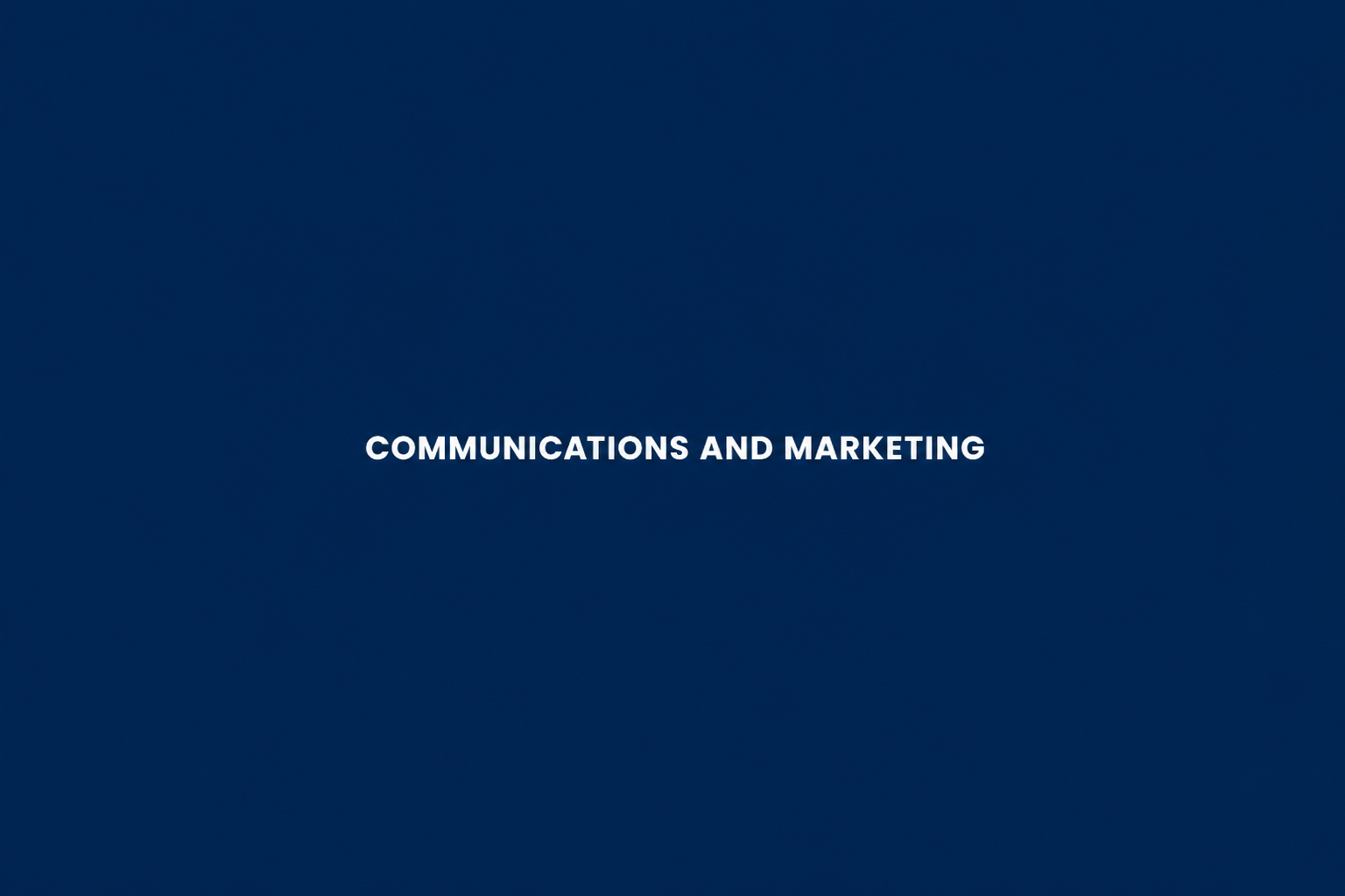 Break Down Communications and Marketing Silos