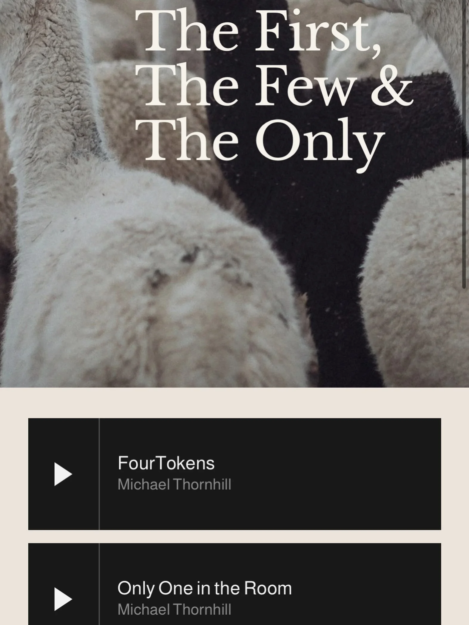 🎶 I wrote songs for my book.

Like&hellip; actual songs.

One of them was written over a year ago.

The other?

Two weeks ago.

If you were at the book launch for The First, The Few &amp; The Only, you heard one of them.

A few of you have heard the