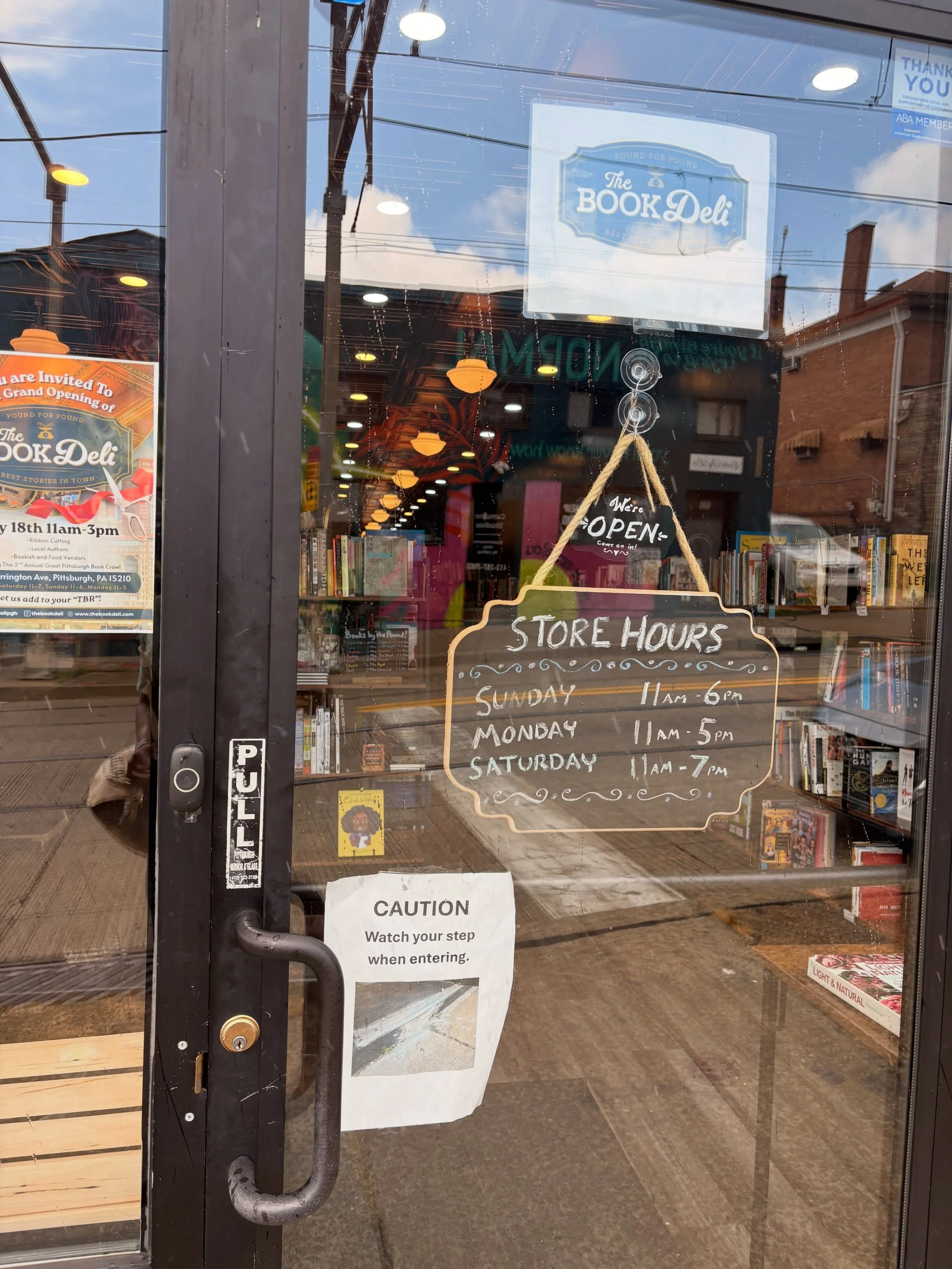 Proud to announce that @thebookdelipgh is an official carrier of The First, The Few and The Only.  Discounted and signed&hellip; be sure to grab your copy, while supplies last. 

#pghcreatives #independentbookshop #thefirstthefewandtheonly #independe