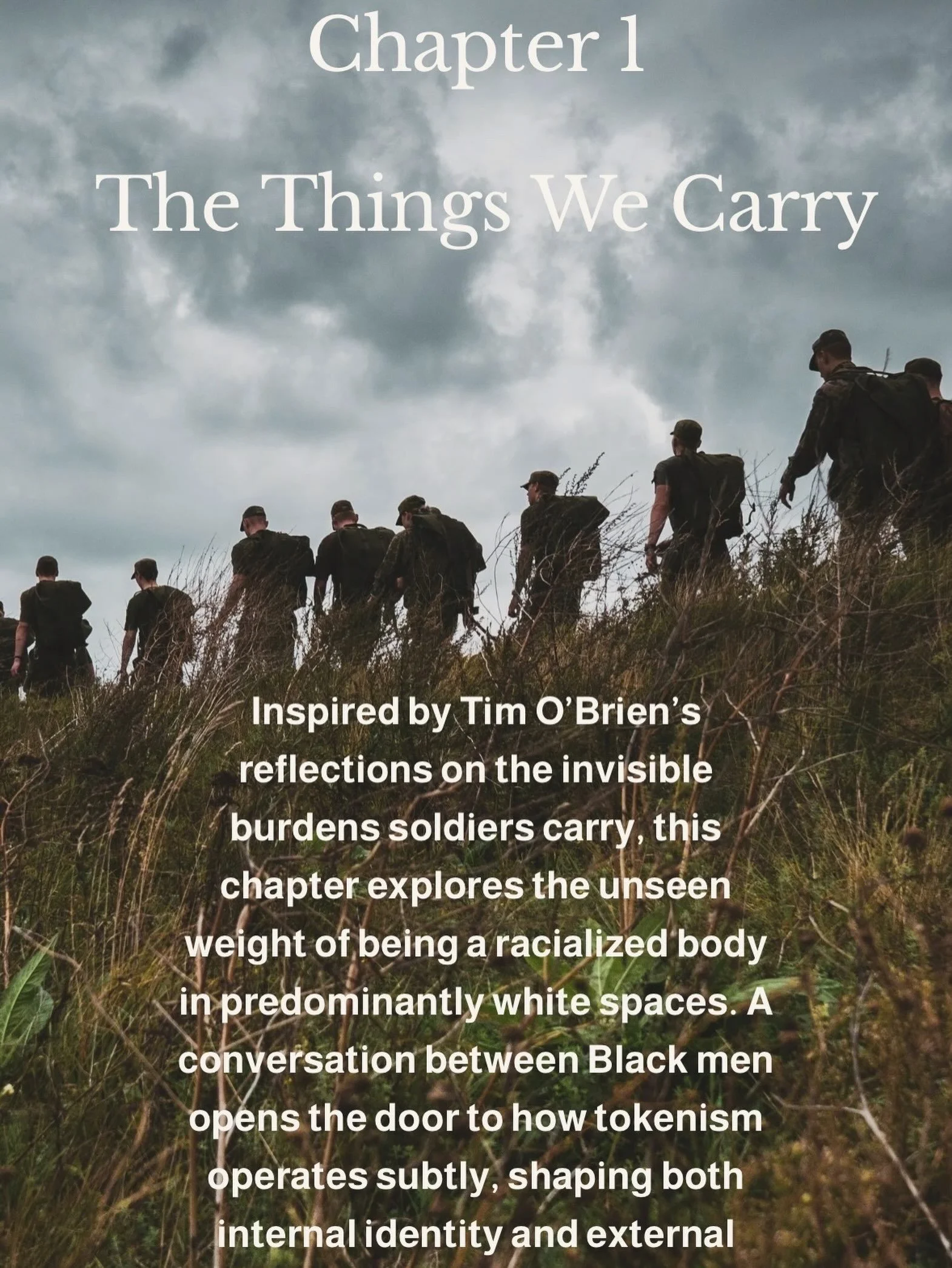 Oh no, the image cut off.

Guess you&rsquo;ll have to click the link in bio 🔗🤳
To find out what chapter one is all about.

#thefirstthefewandtheonly #mirrormemoir #pghcreative #localauthors #soldierstory