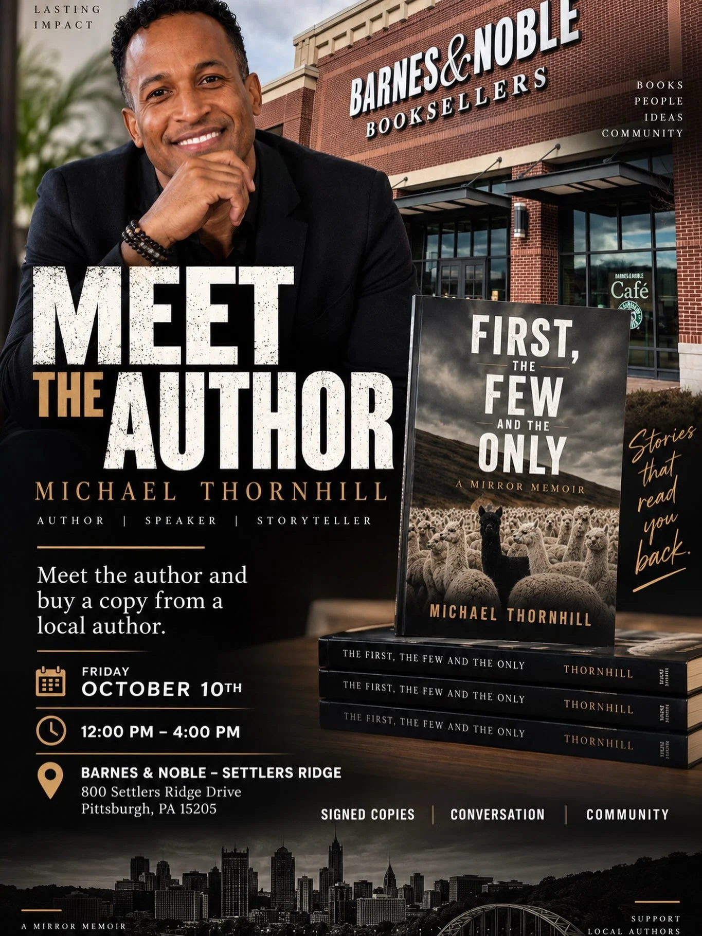 Come see me this afternoon!! Bring your personal copy!

#booksigning #thefirstthefewandtheonly #blackwritersmatter #afrolatino #venga