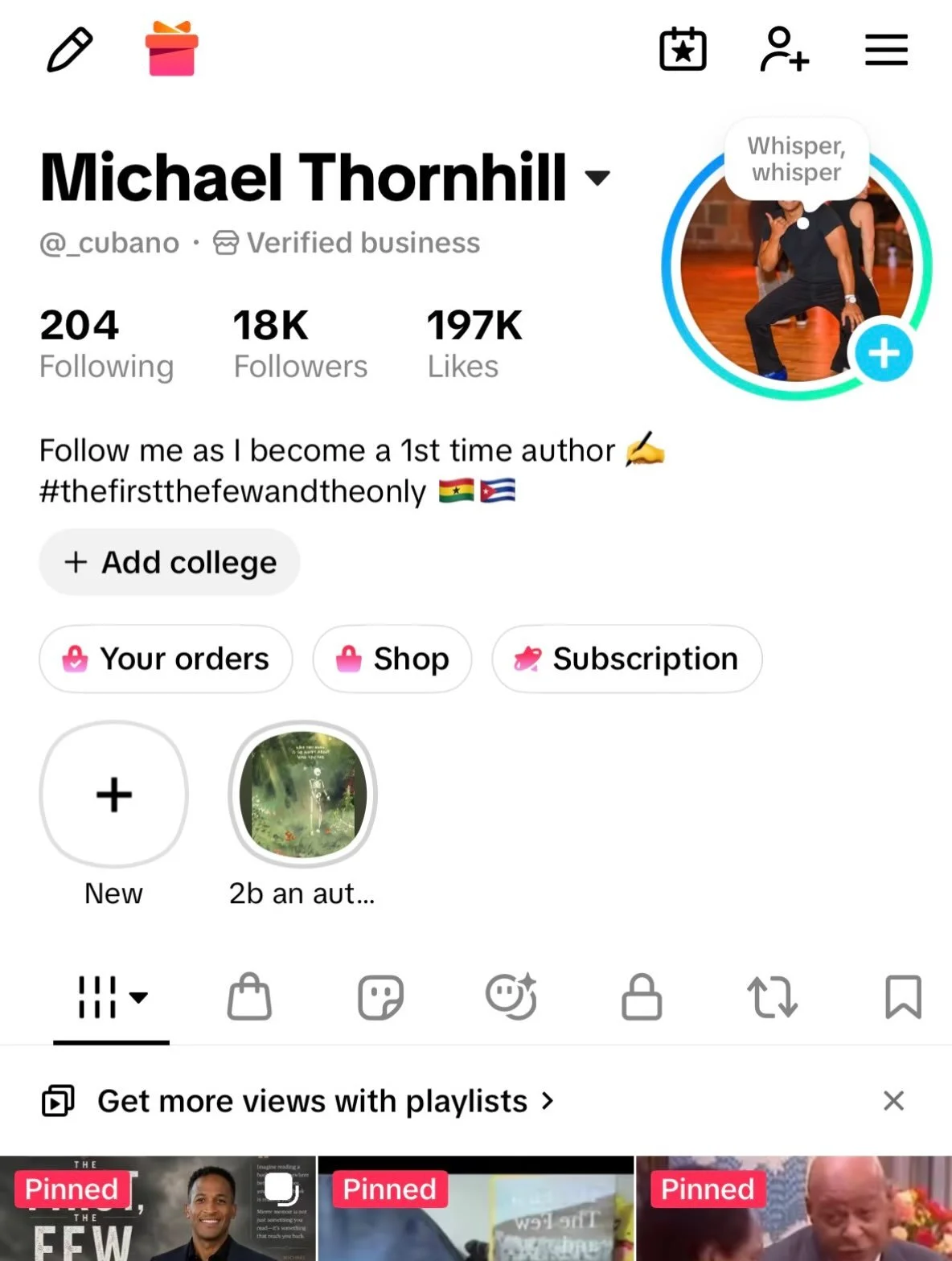 18k on TikTok. 🥹🥂✨

Y&rsquo;all&hellip; WHAT IS HAPPENING?!

I sat at 14,900 followers for what felt like the entire year. Then, sometime in late August, something started shifting.

And now here we are. 18,000 of y&rsquo;all.

I don&rsquo;t have s