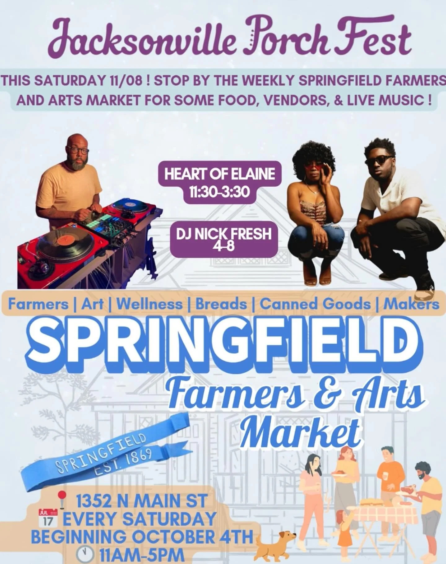 Check us out tomorrow at porch fest!!! #shopsmall #supportlocalbusiness #smallbusiness