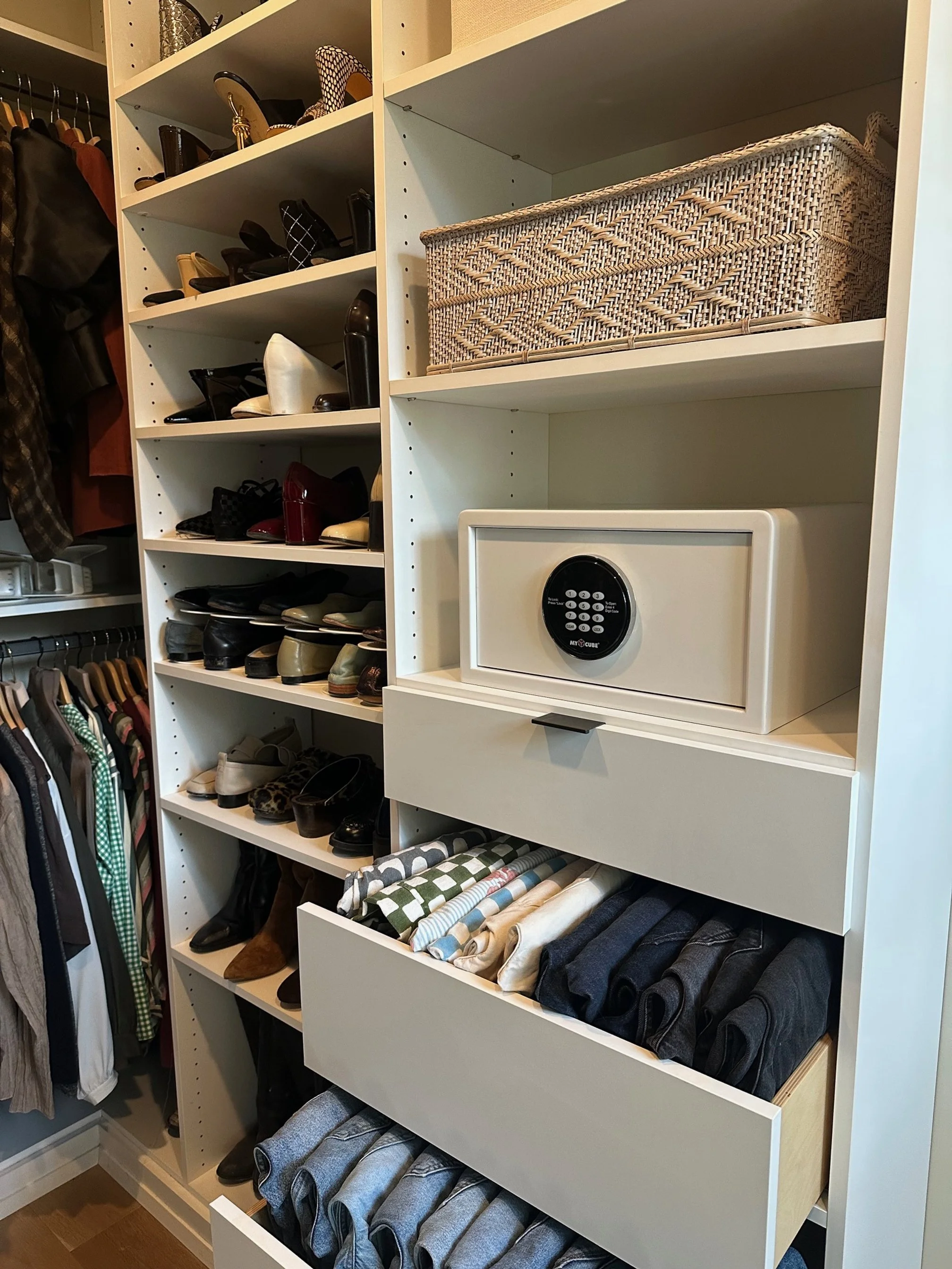 Closet organization by Sensibly Sorted