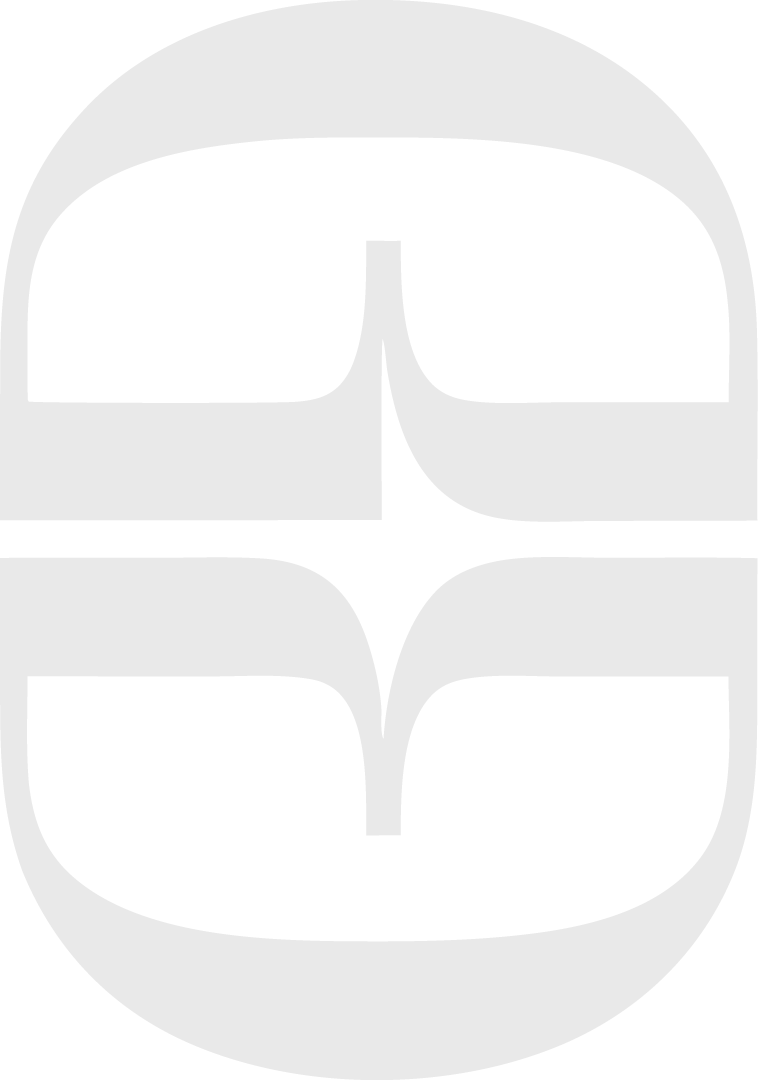 Logotipo em preto e branco com formas geométricas do dr. Giovanni Demartino.