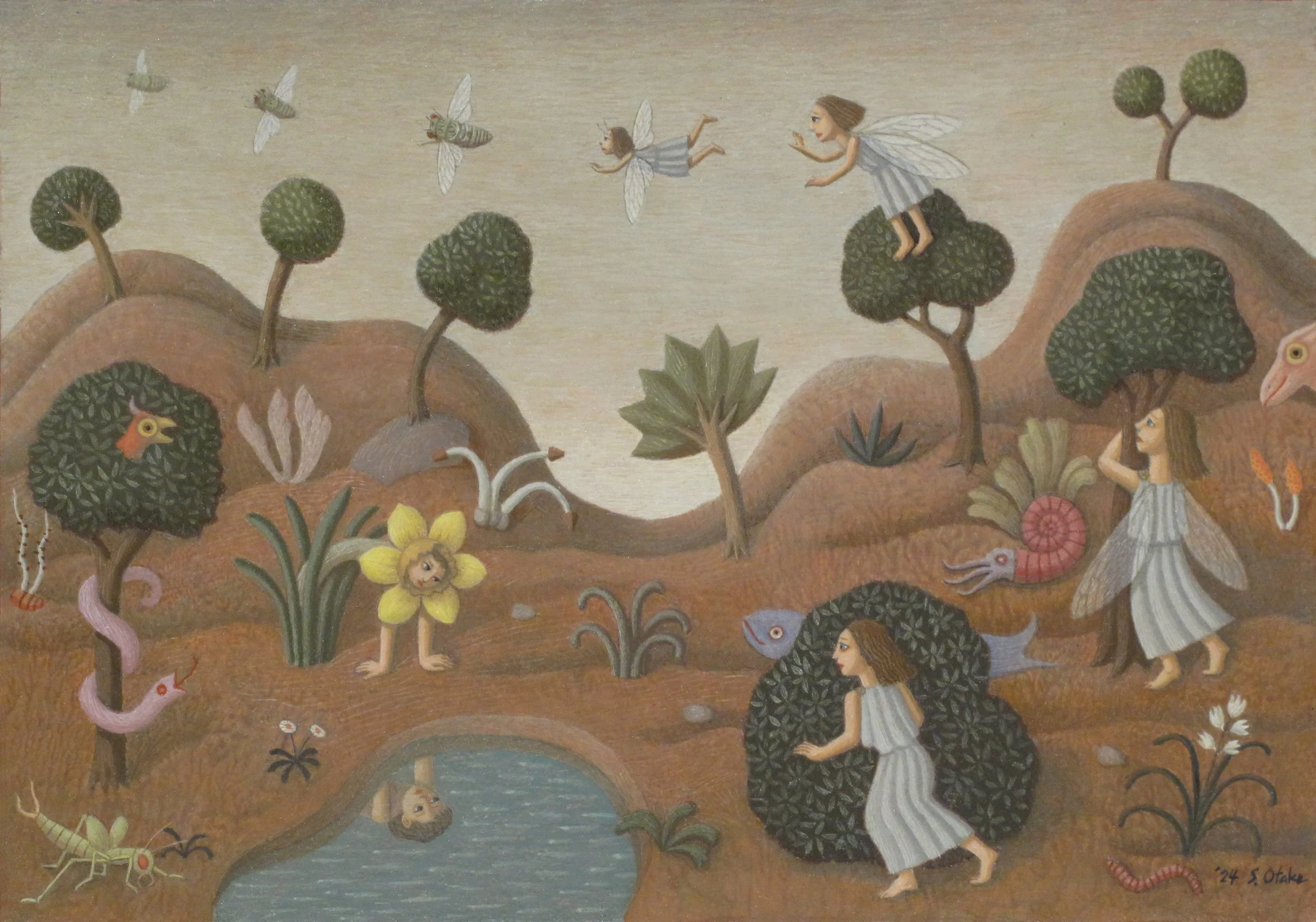 Echo
2024
Tempera, oil on board
273 × 190 mm