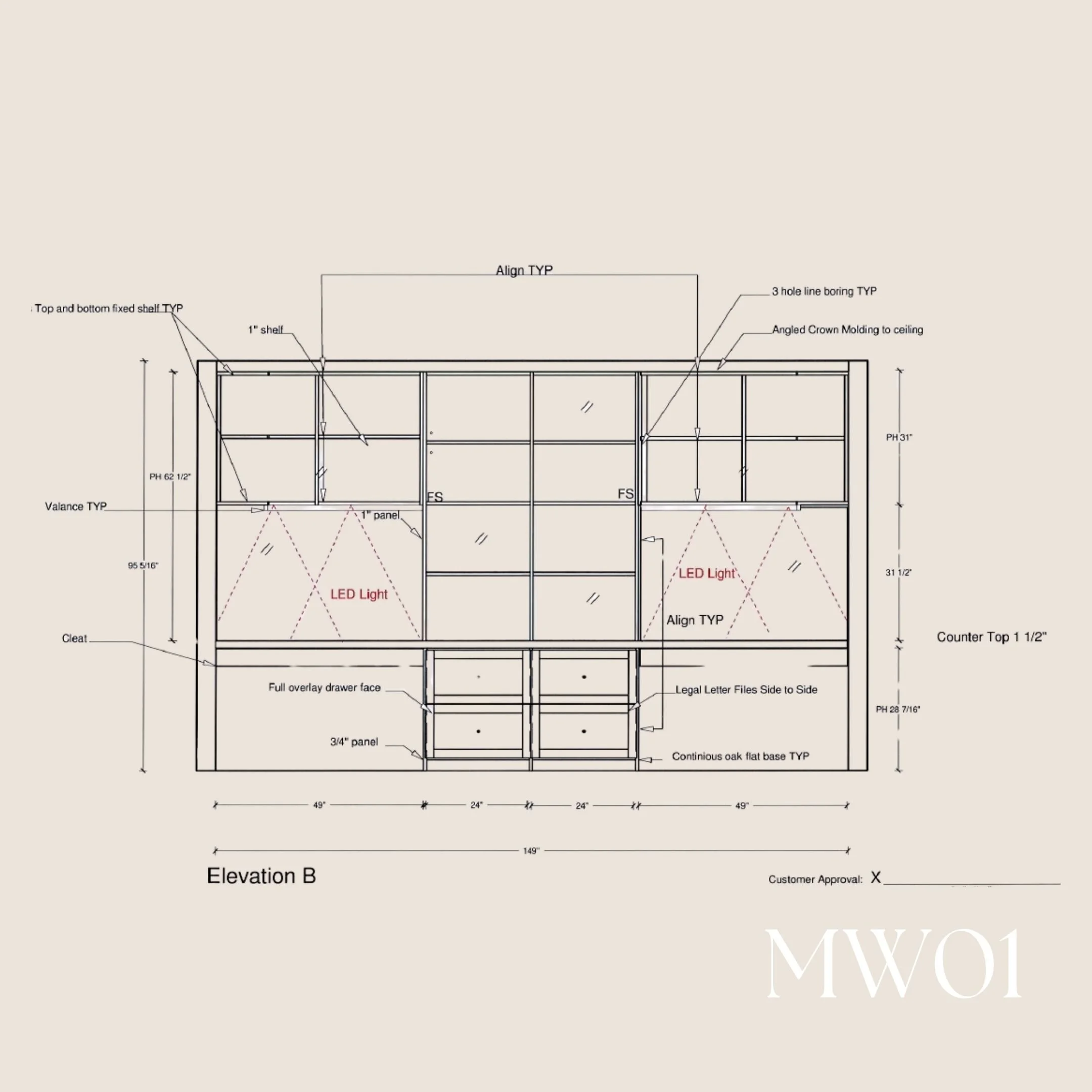 MILLWORK STUDIES MW01