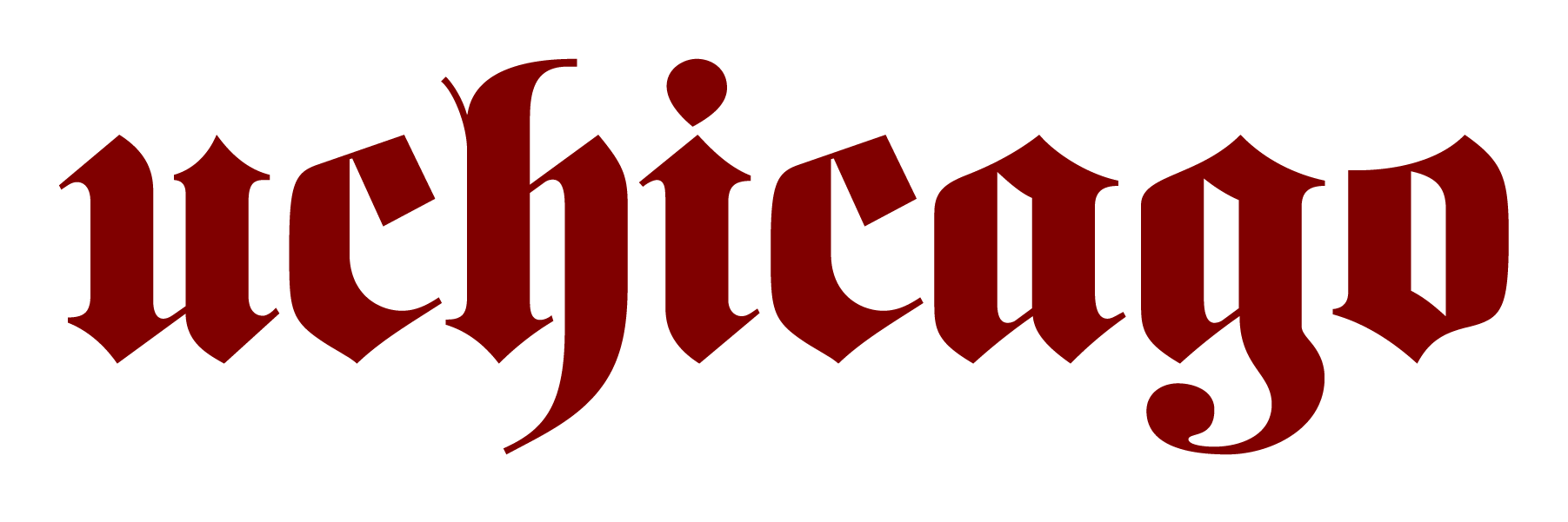 The word 'uschiched' written in red Gothic-style font
