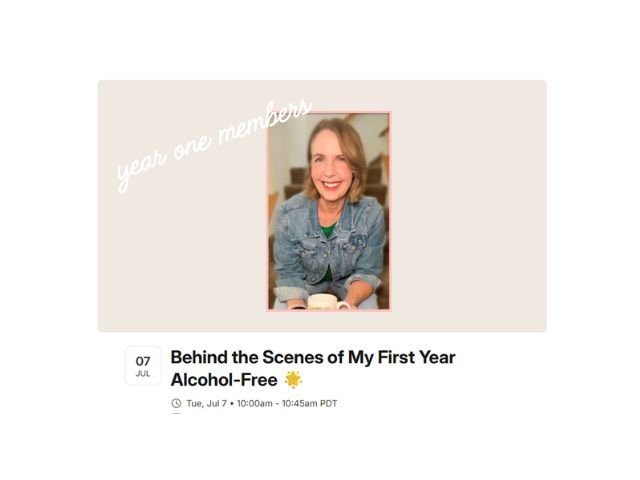 Photo of Lori Massicot sitting on the stairs with a coffee mug. 