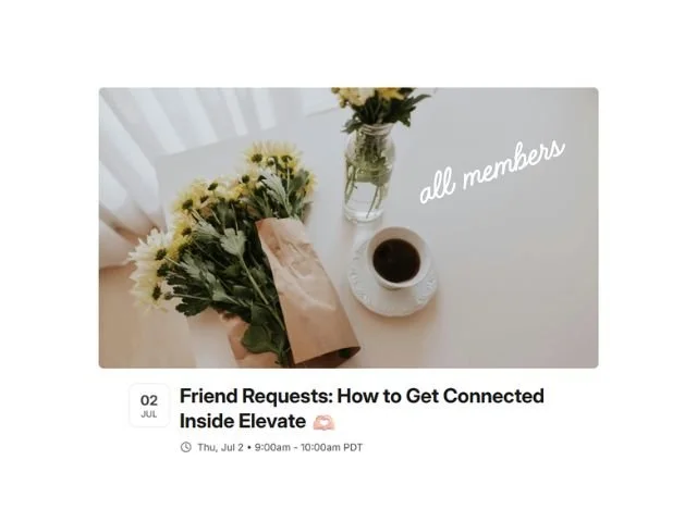 Image shows flowers, coffee cup on a table. 