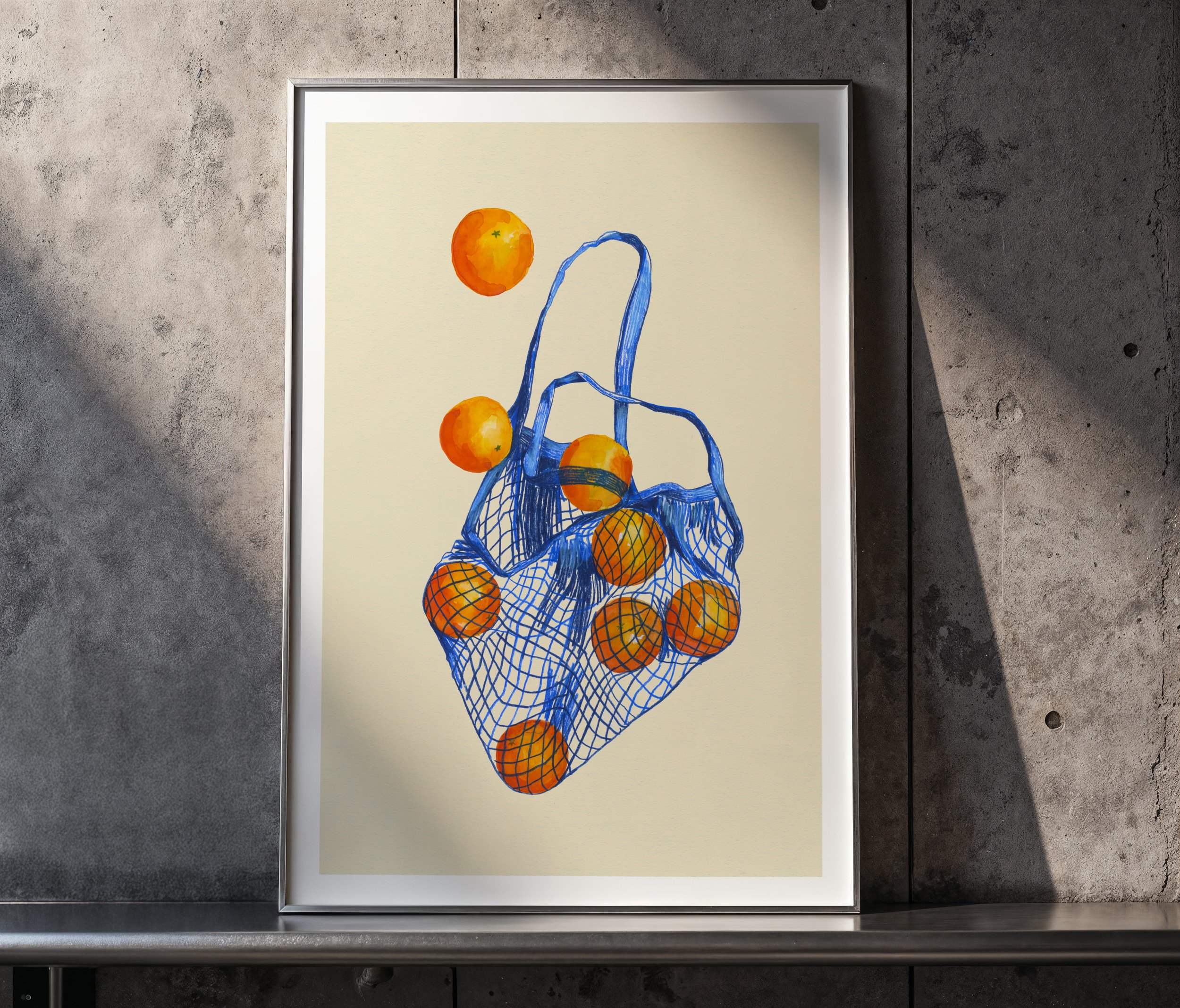 A3 'Bag of Oranges' Print 
£20 + shipping