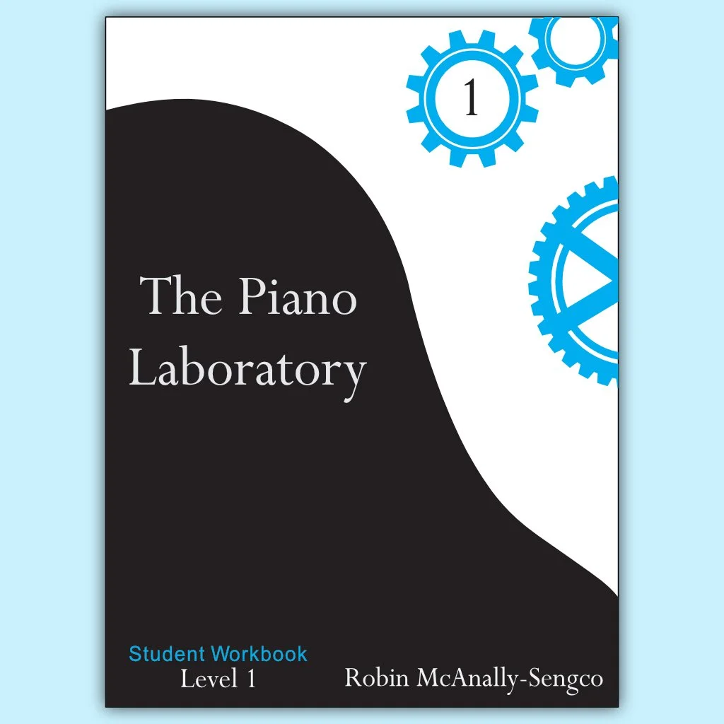 Image of The Piano Laboratory Textbook Cover. Class Piano Book. Class Piano Curriculum. Class Piano Textbook