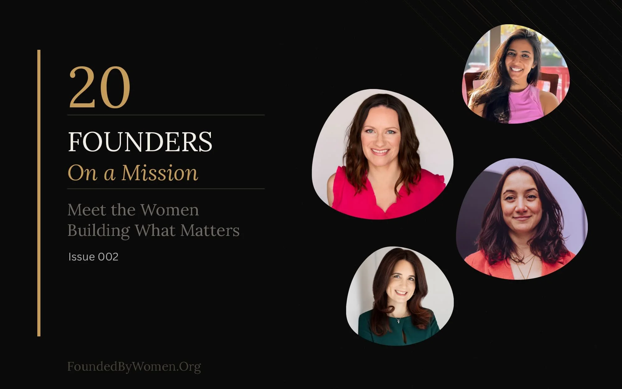 20 Founders on a Mission