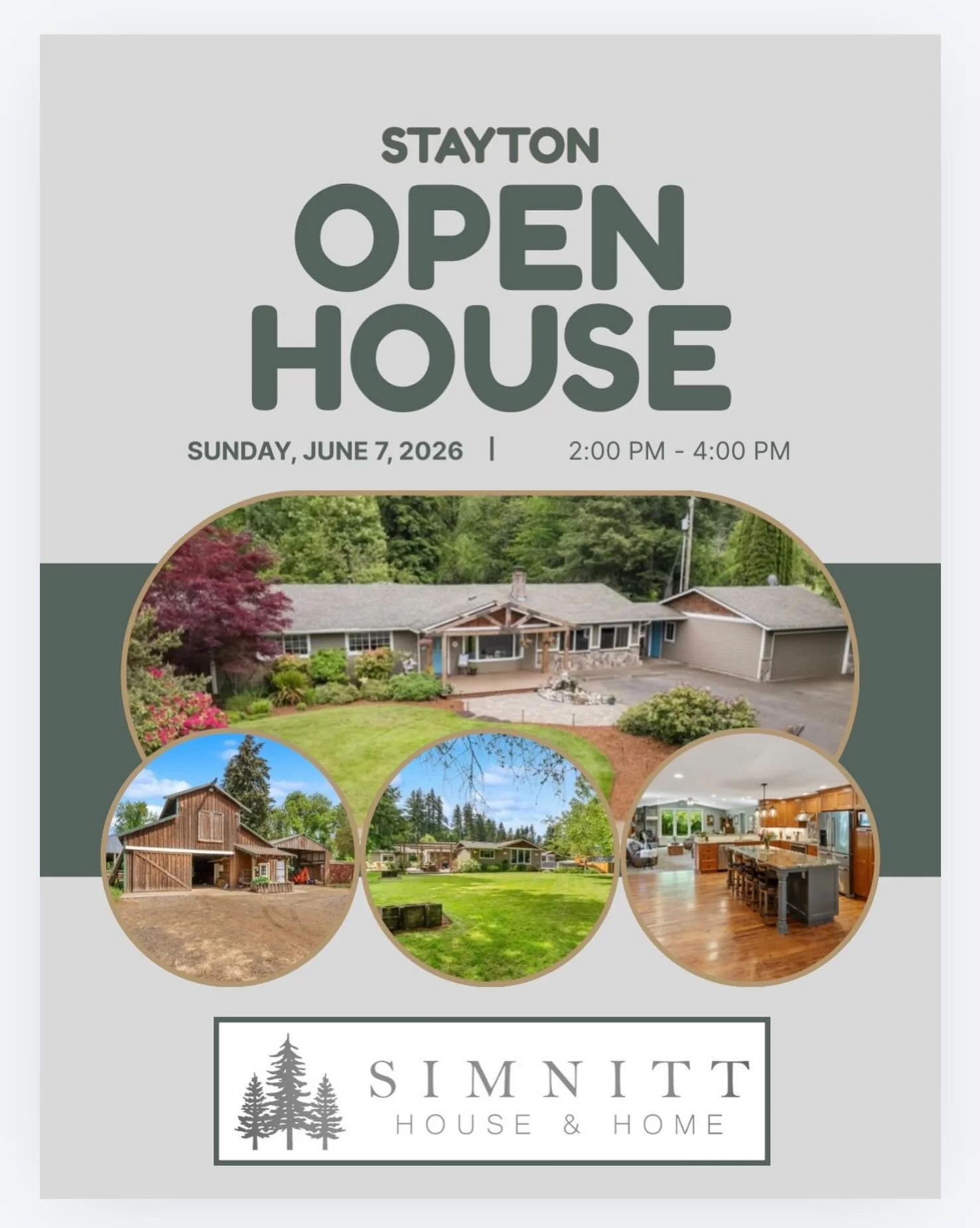 Come say hi to Justin tomorrow 2:00-4:00! 
#simnitthouseandhome #oregonrealestate