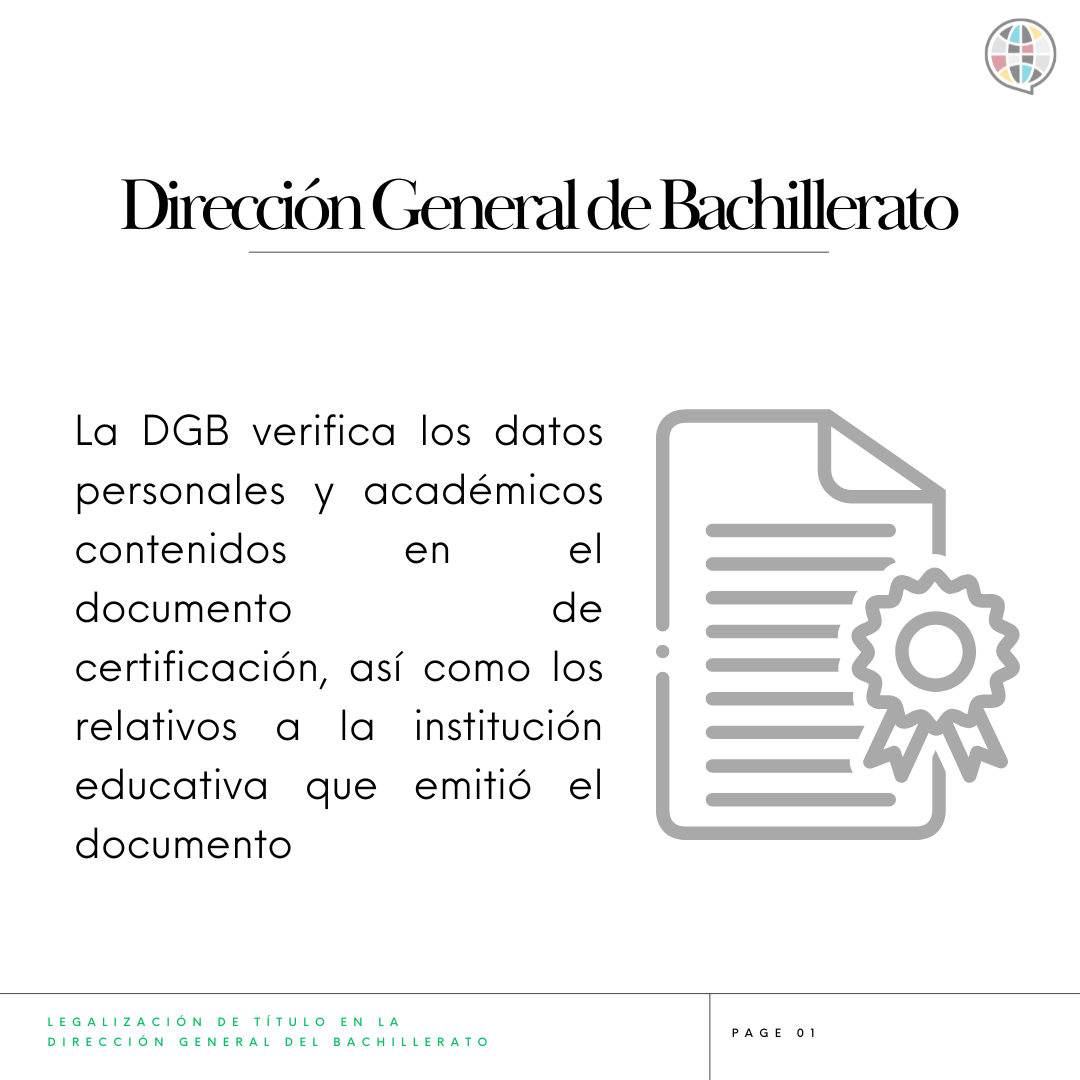 descripcion del servicio de la dgb para tramites migratorios