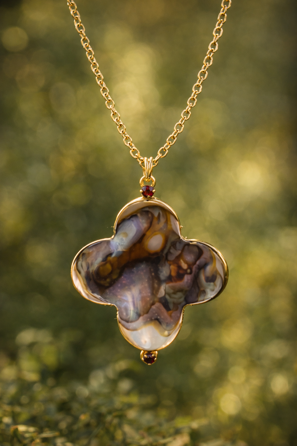 Clover Blessing - Abalone Collection