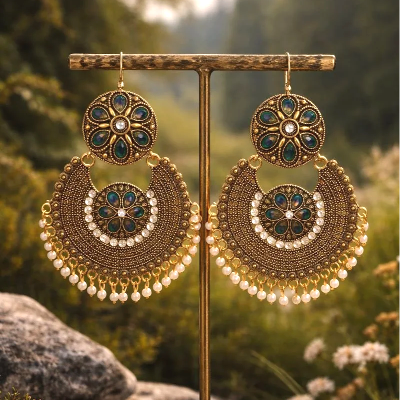 Dancing Gopi Earrings Collection