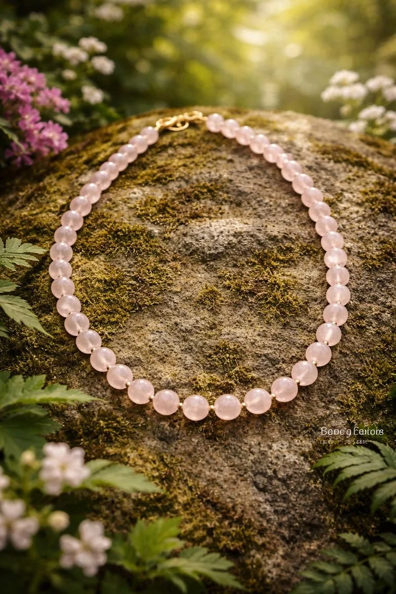 Rose Quartz beaded necklace.png