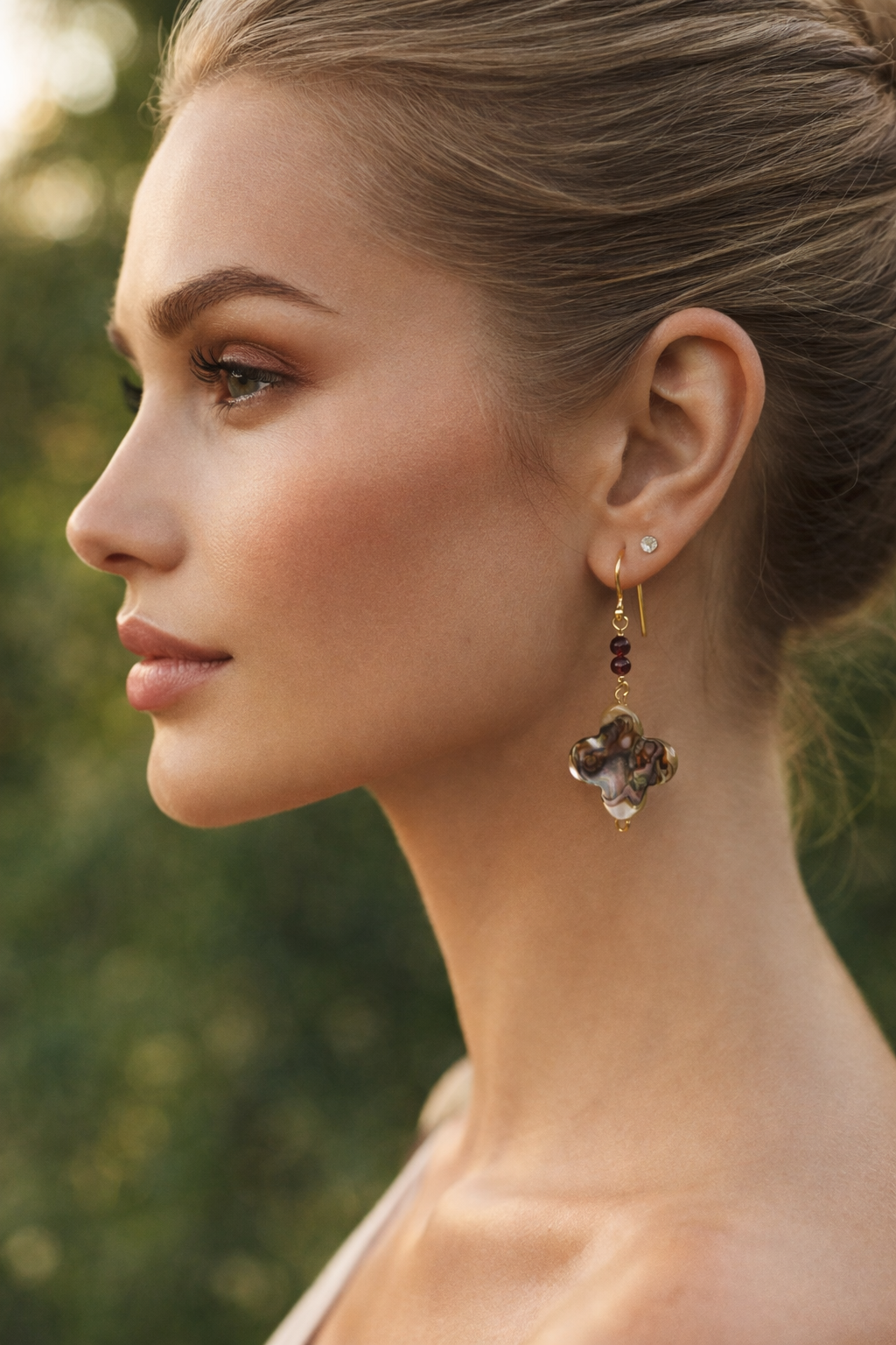 Abalone & garnet earrings.png