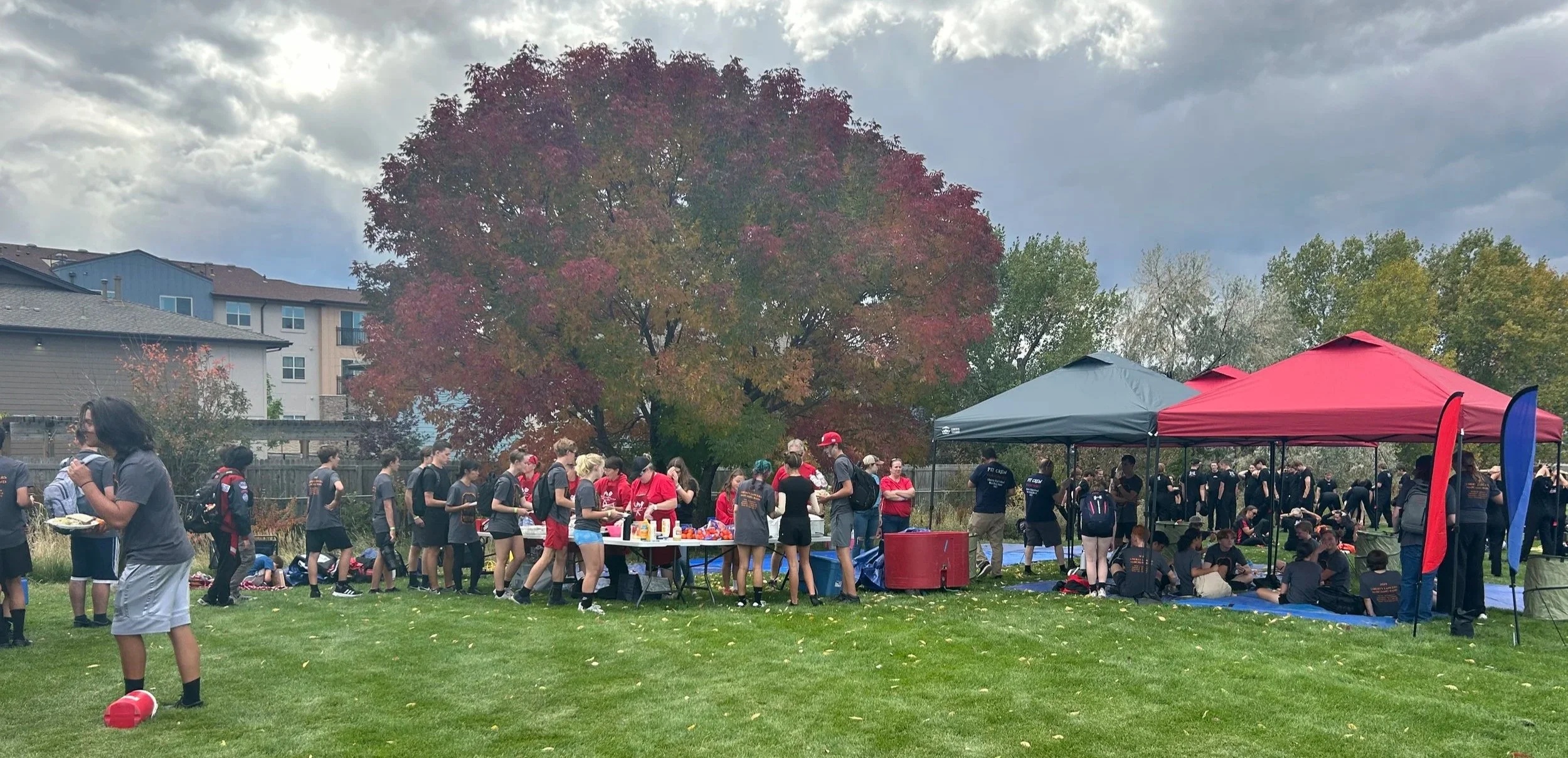 The best kind of party has a band- Lunch at DCMI