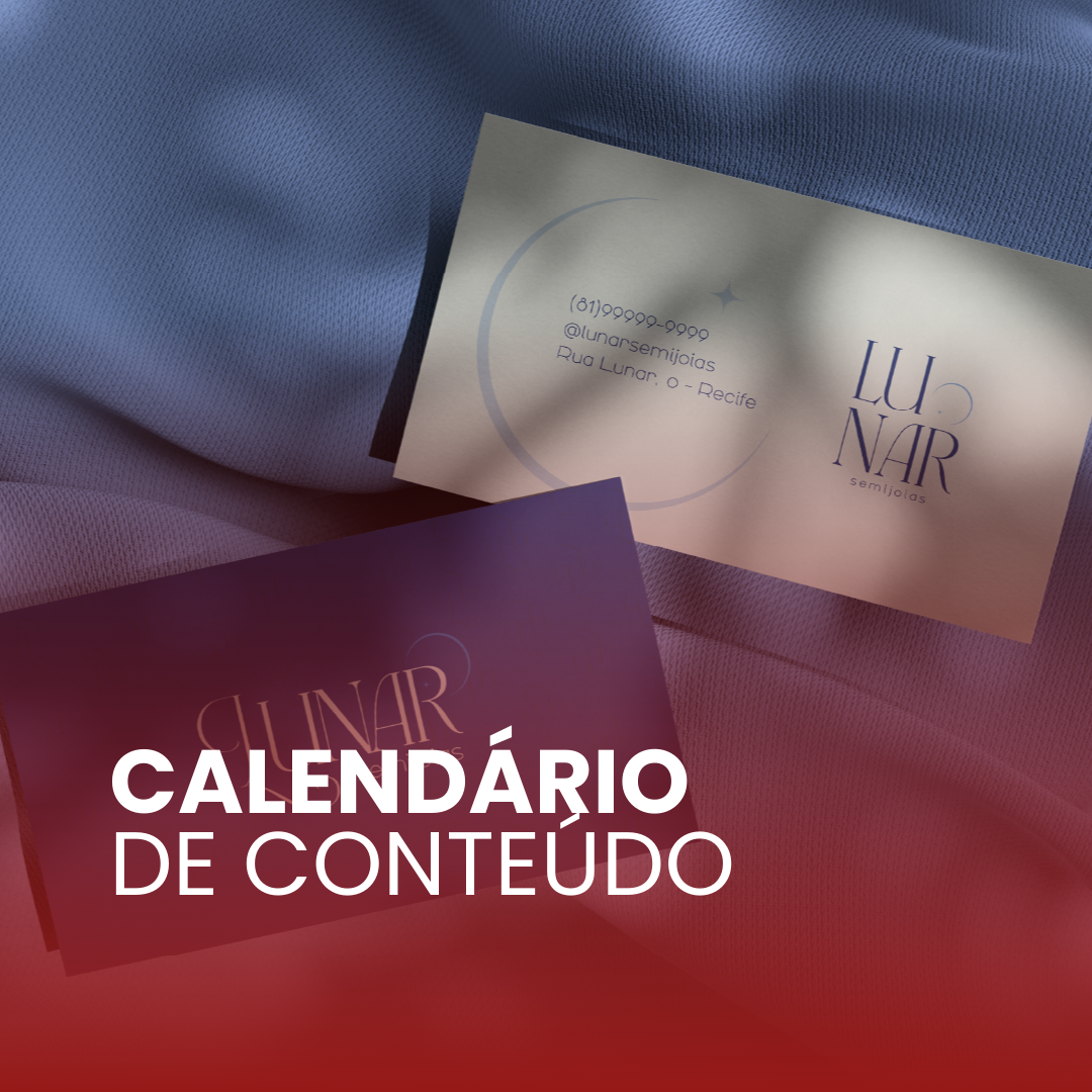 Calendário de Conteúdo (1 mês)