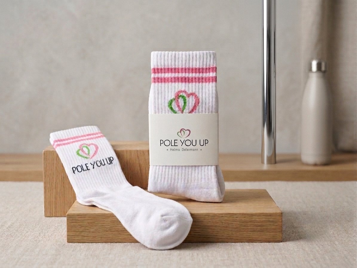 "POLE YOU UP" - Socken
