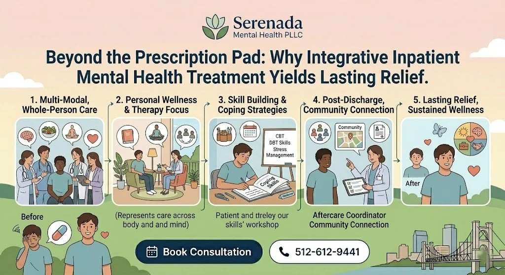 Beyond the Prescription Pad: Why Integrative Inpatient Mental Health Treatment Yields Lasting Relief