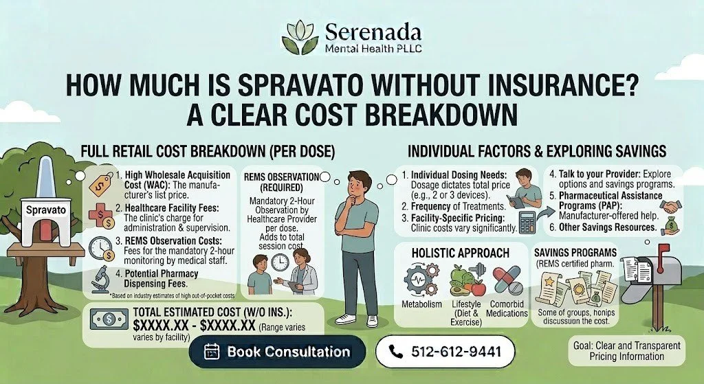 How Much Is Spravato Without Insurance? A Clear Cost Breakdown