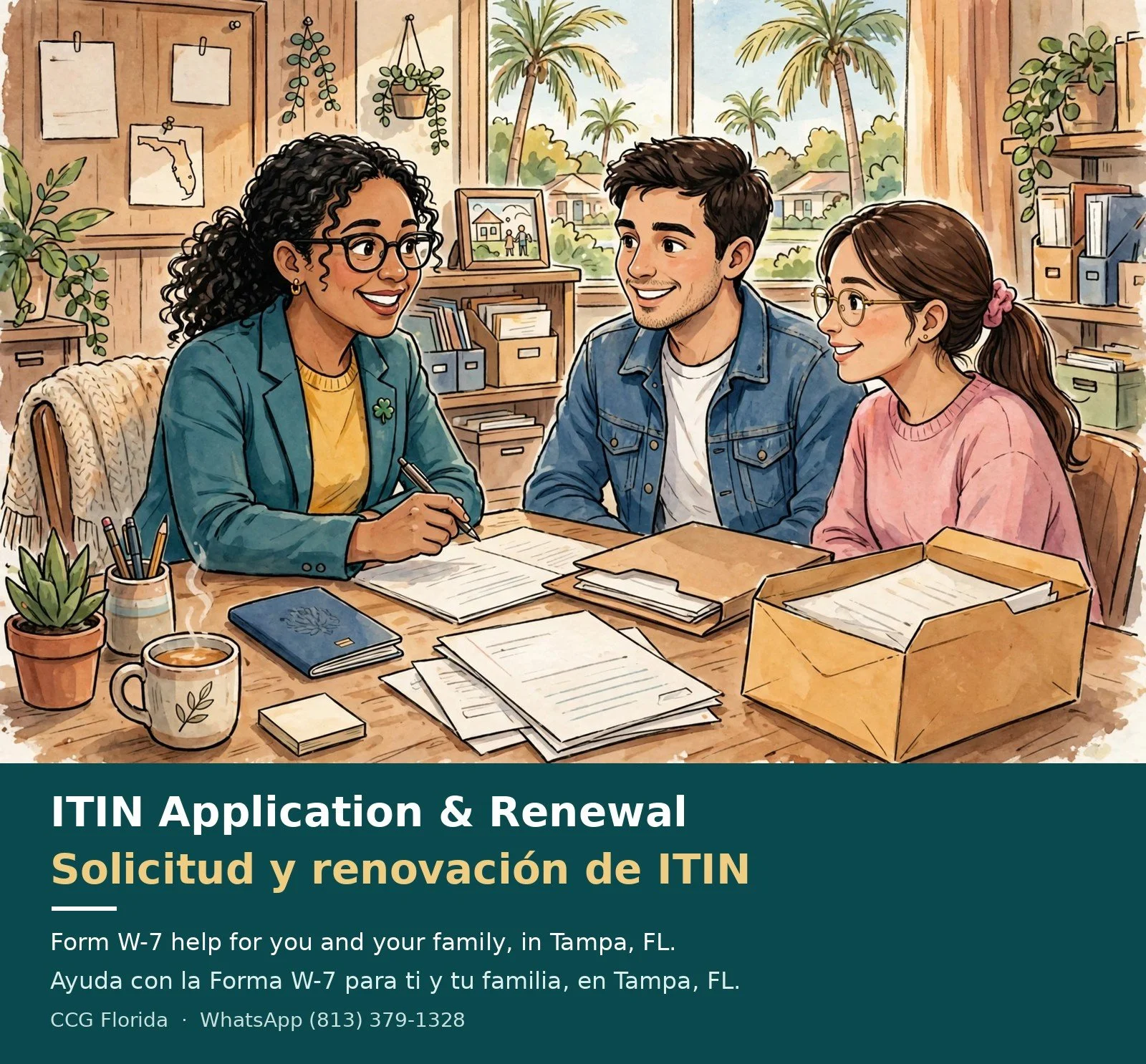 ITIN Application & Renewal / Solicitud y renovación de ITIN