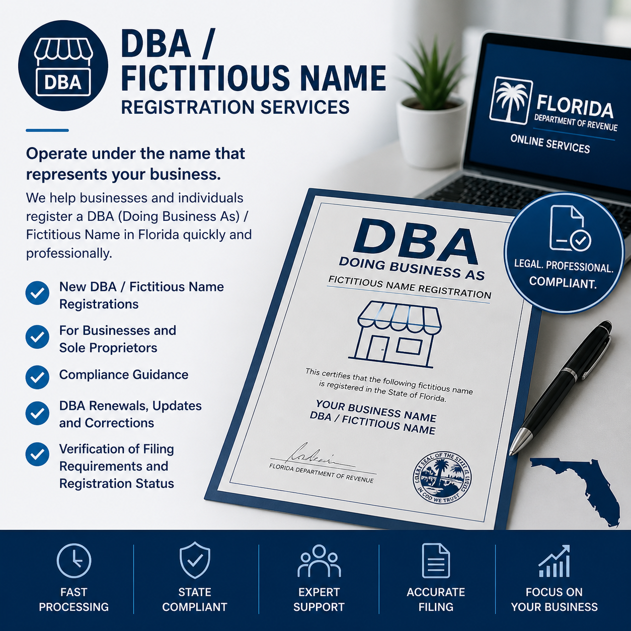 DBA / Fictitious Name Registration