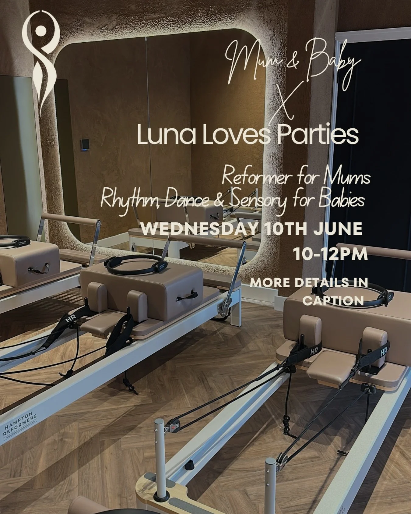 Mum &amp; Baby x @lunaloves_parties is back 🥳 

Join us on Wednesday 10th June for Post-natal class for you &amp; a sensory &amp; singing party for your little one. 

10am 50 Minute Mum &amp; Baby Sculpt Class 
10:50-11:15am Break for refreshments, 