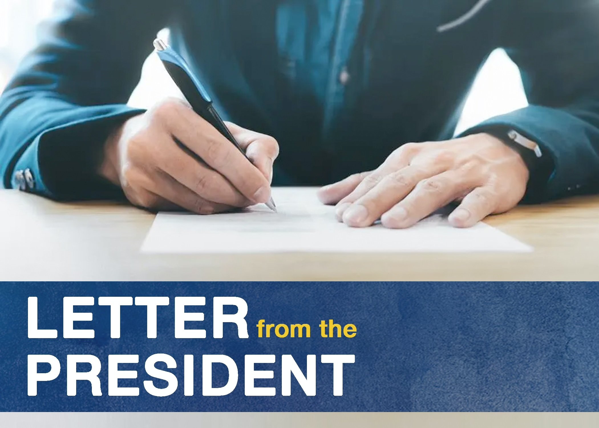 Letter from the president.jpg