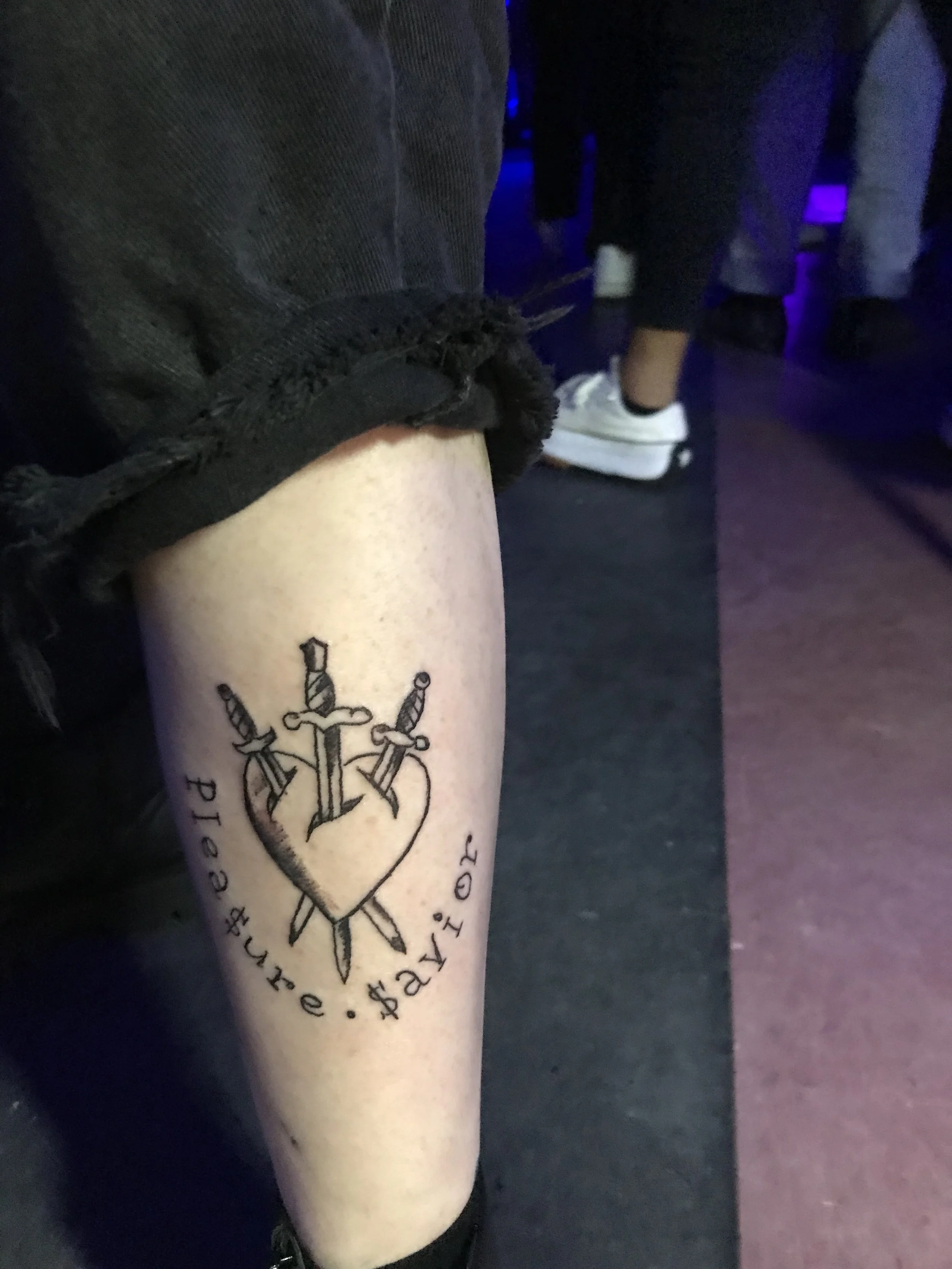 pleasure savior tattoo