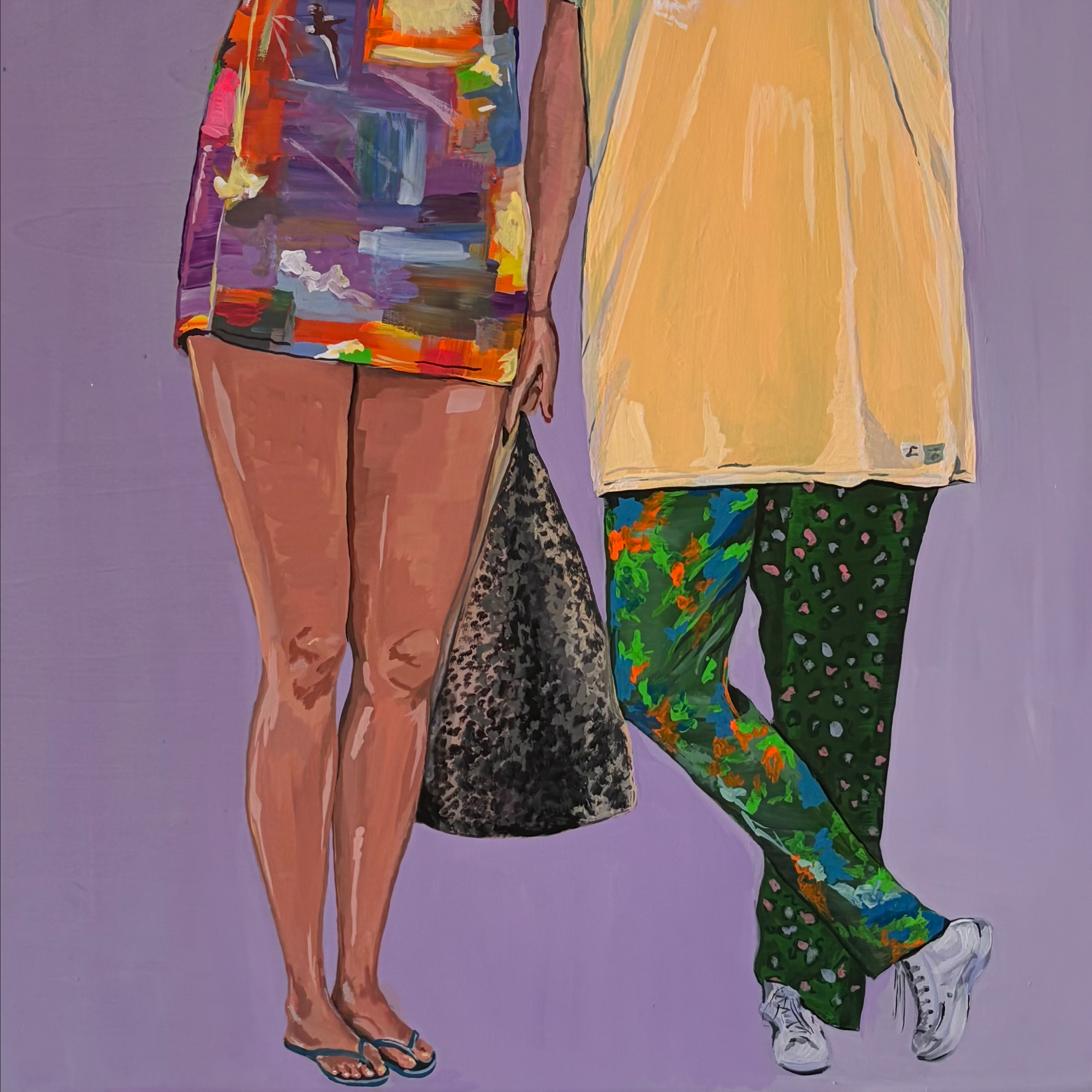 In Proximity, 16x16, acrylic on canvas (sold)