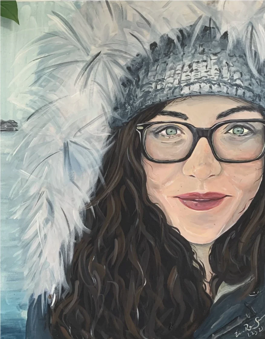 Joanna, 18x24 in., acrylic on canvas, NFS