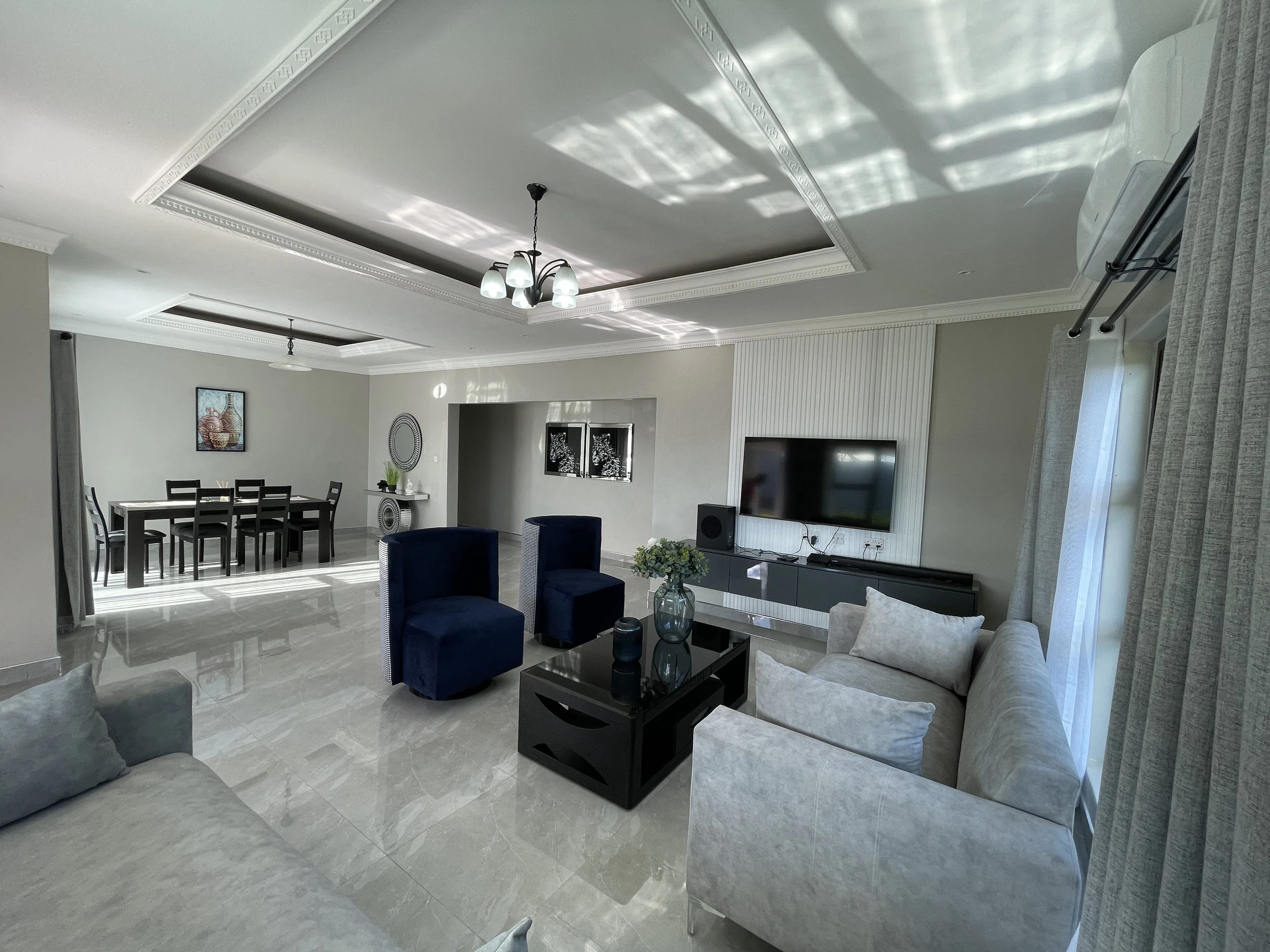 OPEN PLAN LIVING ROOM