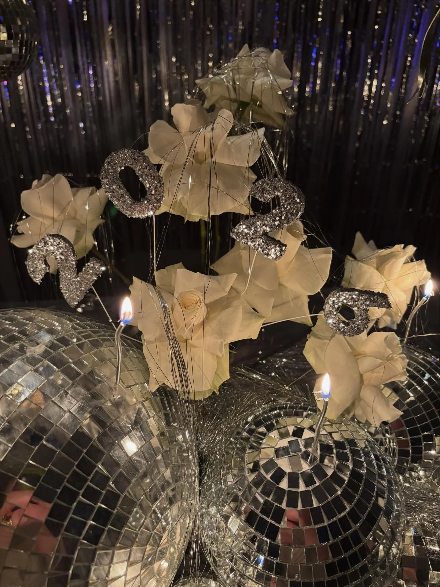 Hoping for a little more sparkle this year ✨🪩 
#metalbow #discoflower #2026events