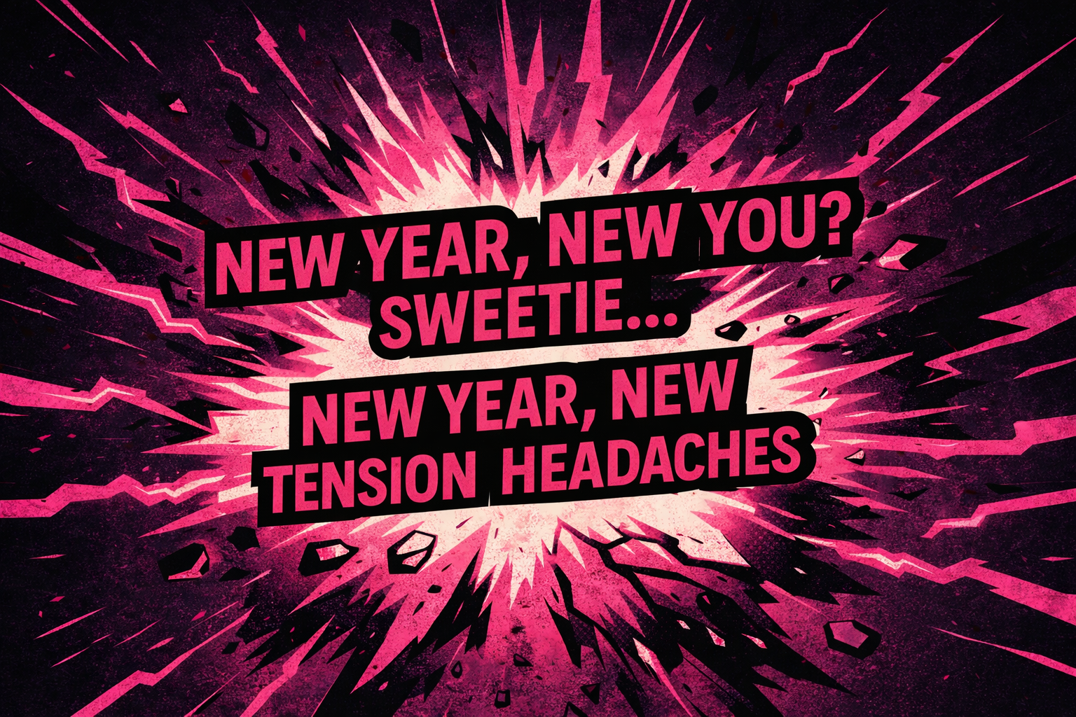 CHAOTIC YEAR-END GLOW-UP PLAN (NO RESOLUTIONS, JUST REVENGE)